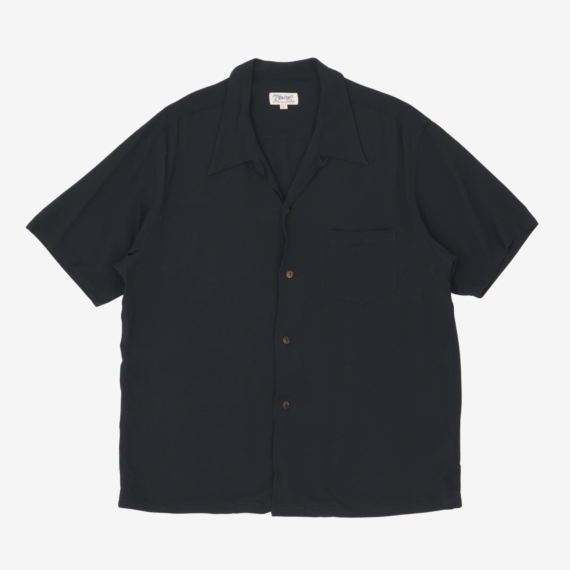 Open Collar Shirt SS