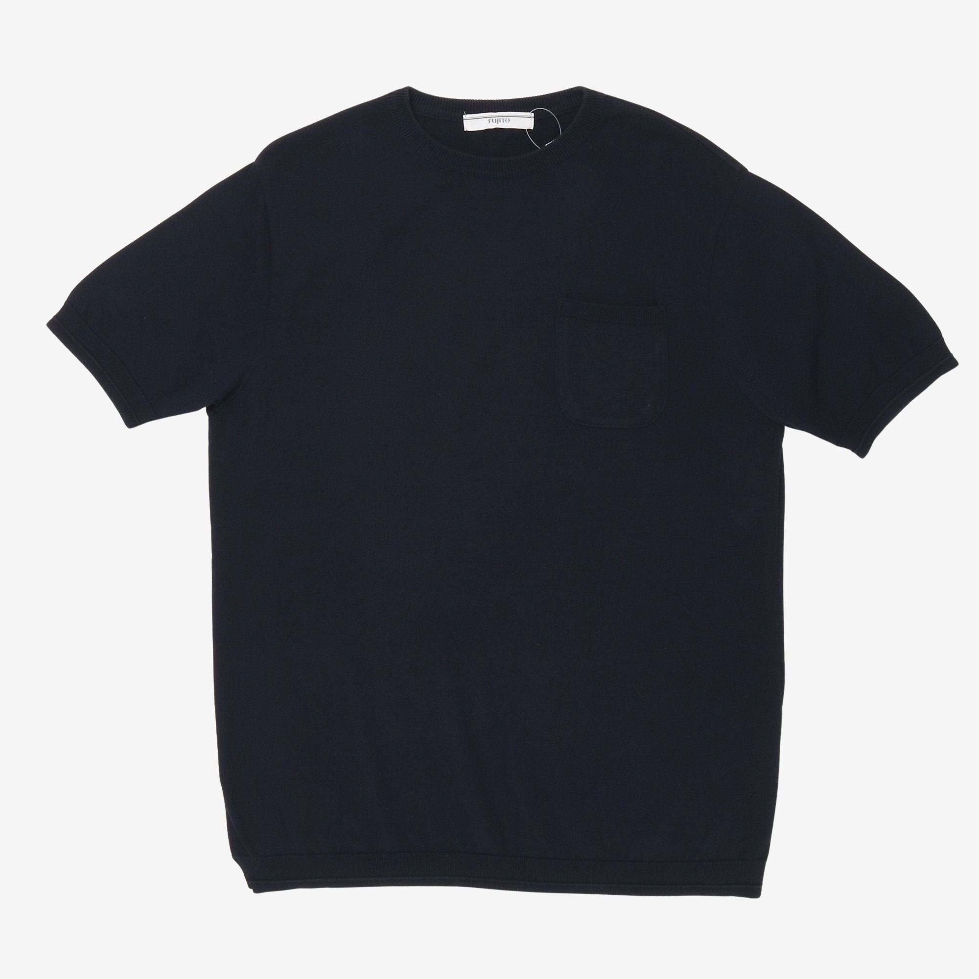 Border Knit T-Shirt