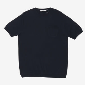 Border Knit T-Shirt