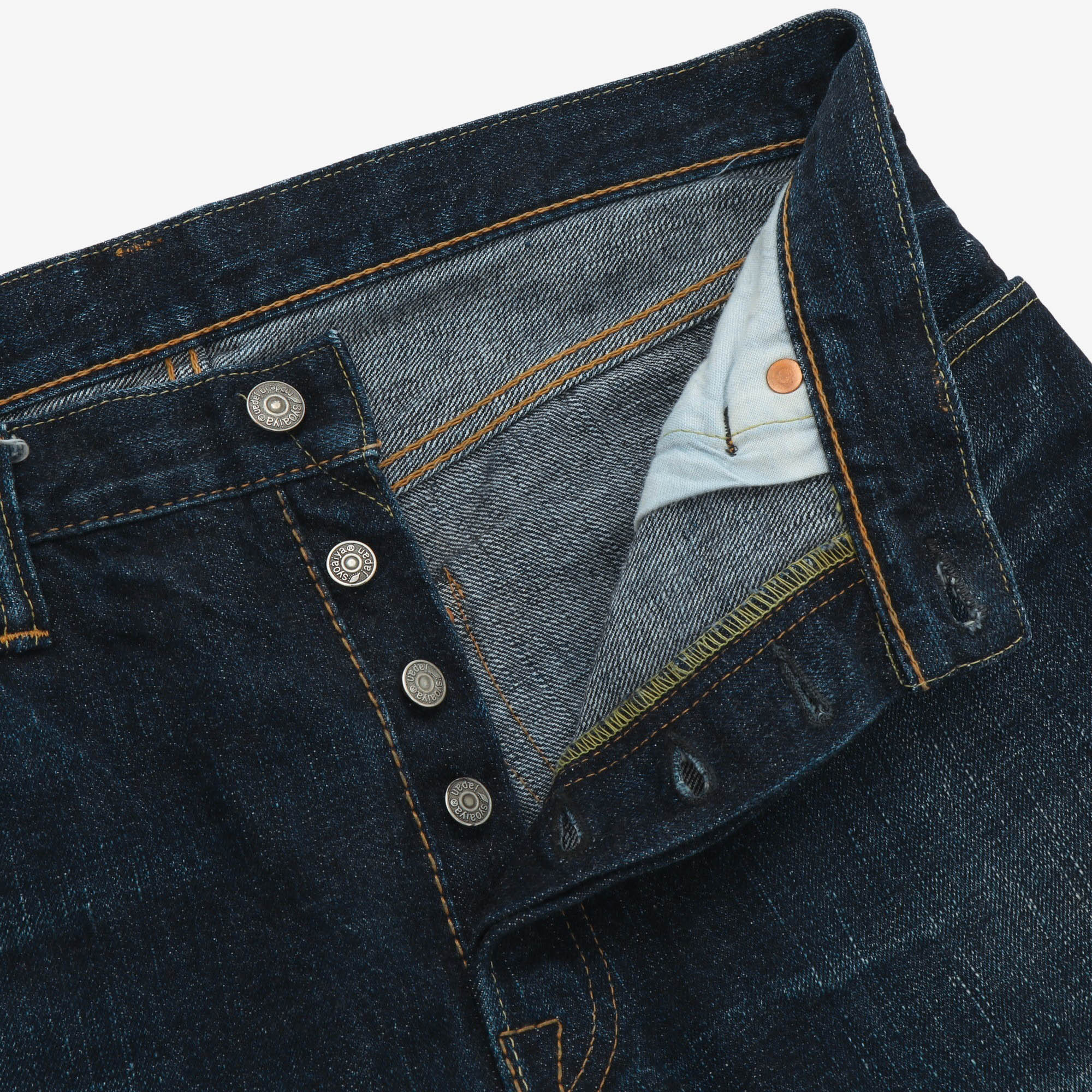 15oz Kasuri Selvedge Denim (33W x 32L)