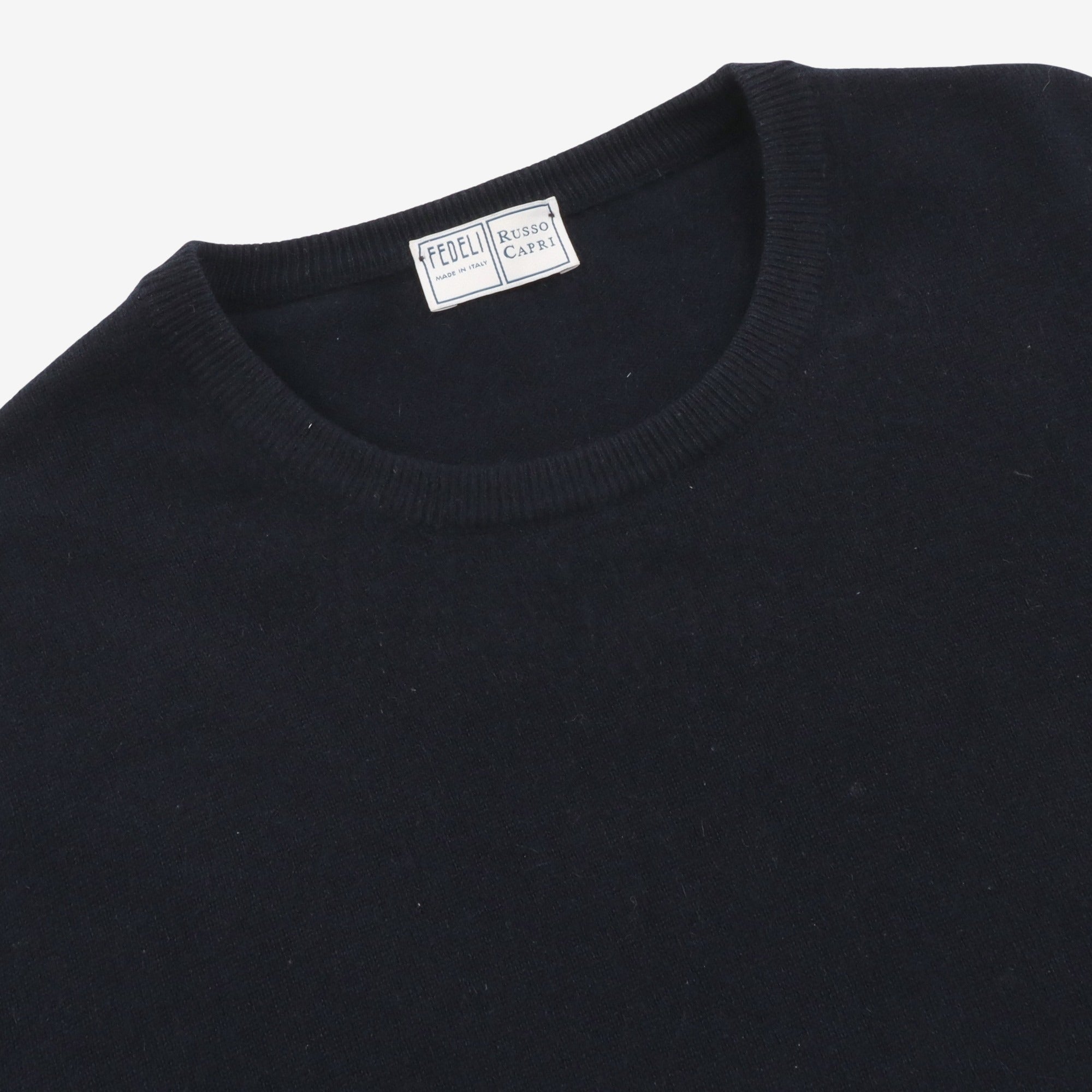 Slim Fit Cashmere Crew Neck