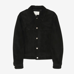Suede Trucker Jacket