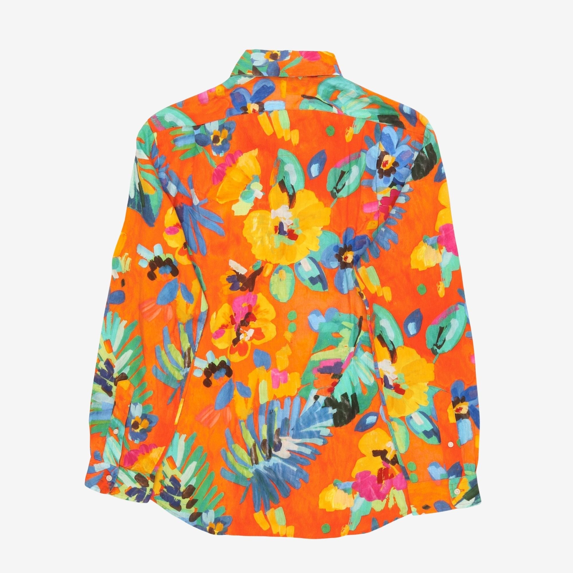Classic Floral Linen Shirt