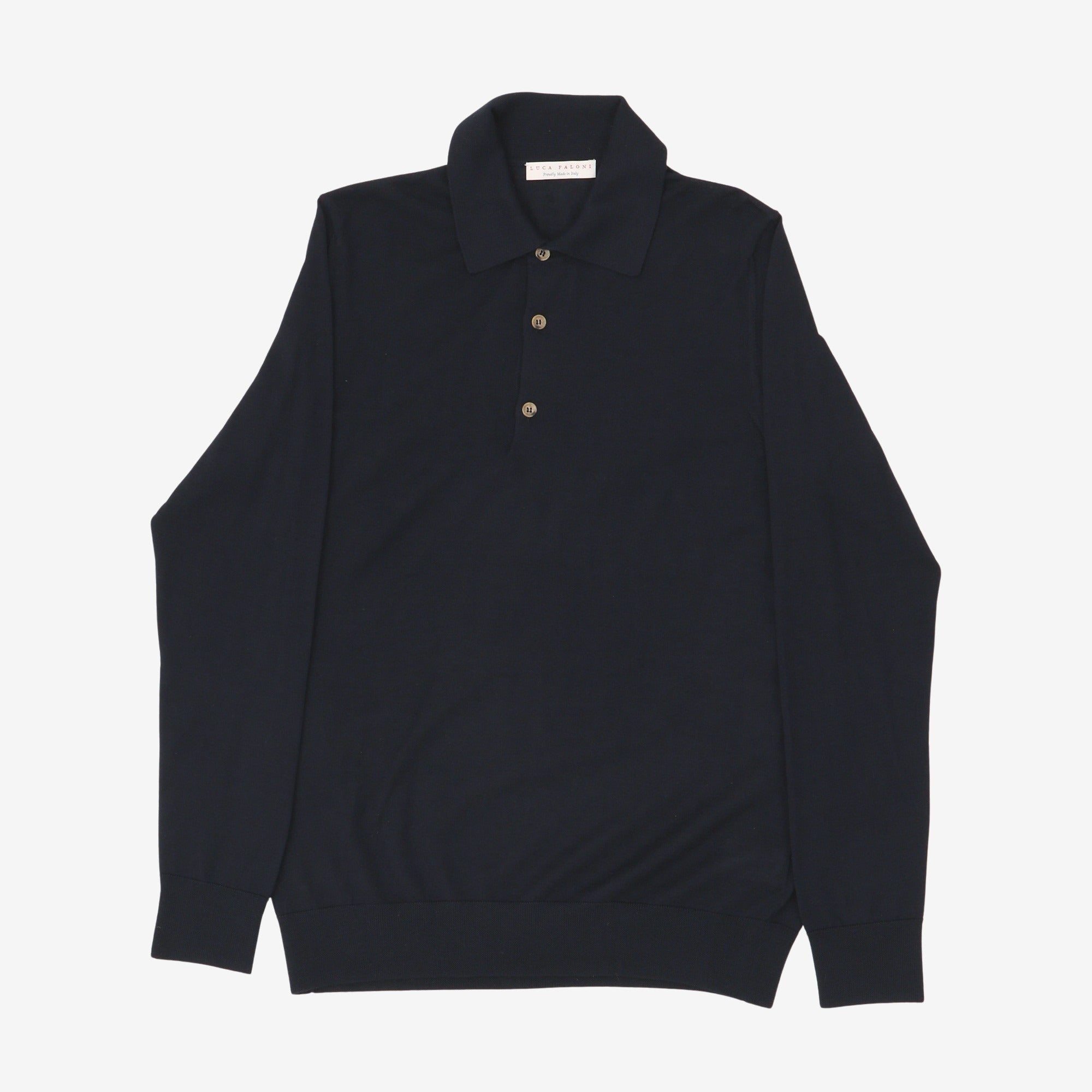 Silk Cashmere Knitted Polo