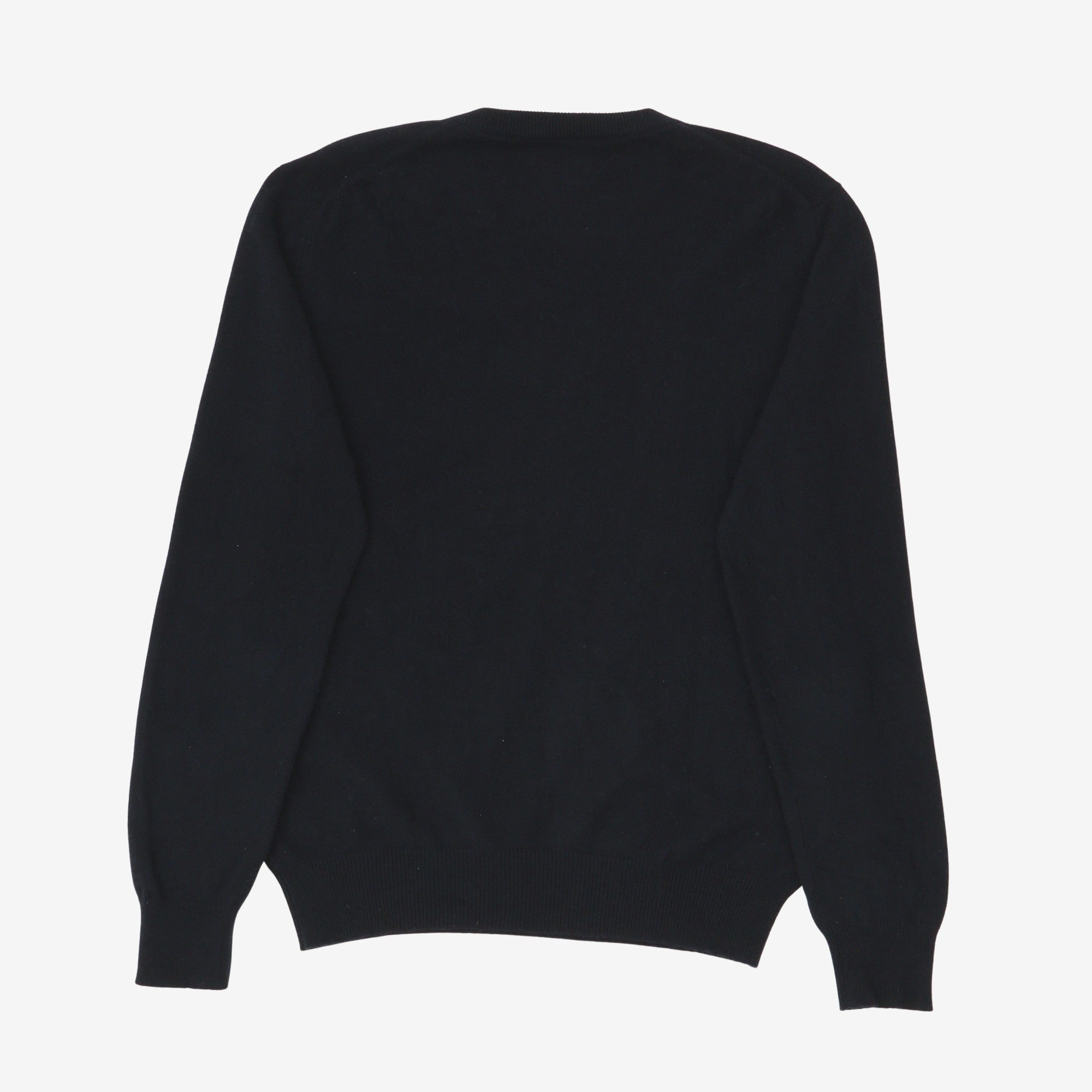 Cashmere 2-Ply V Neck Sweater