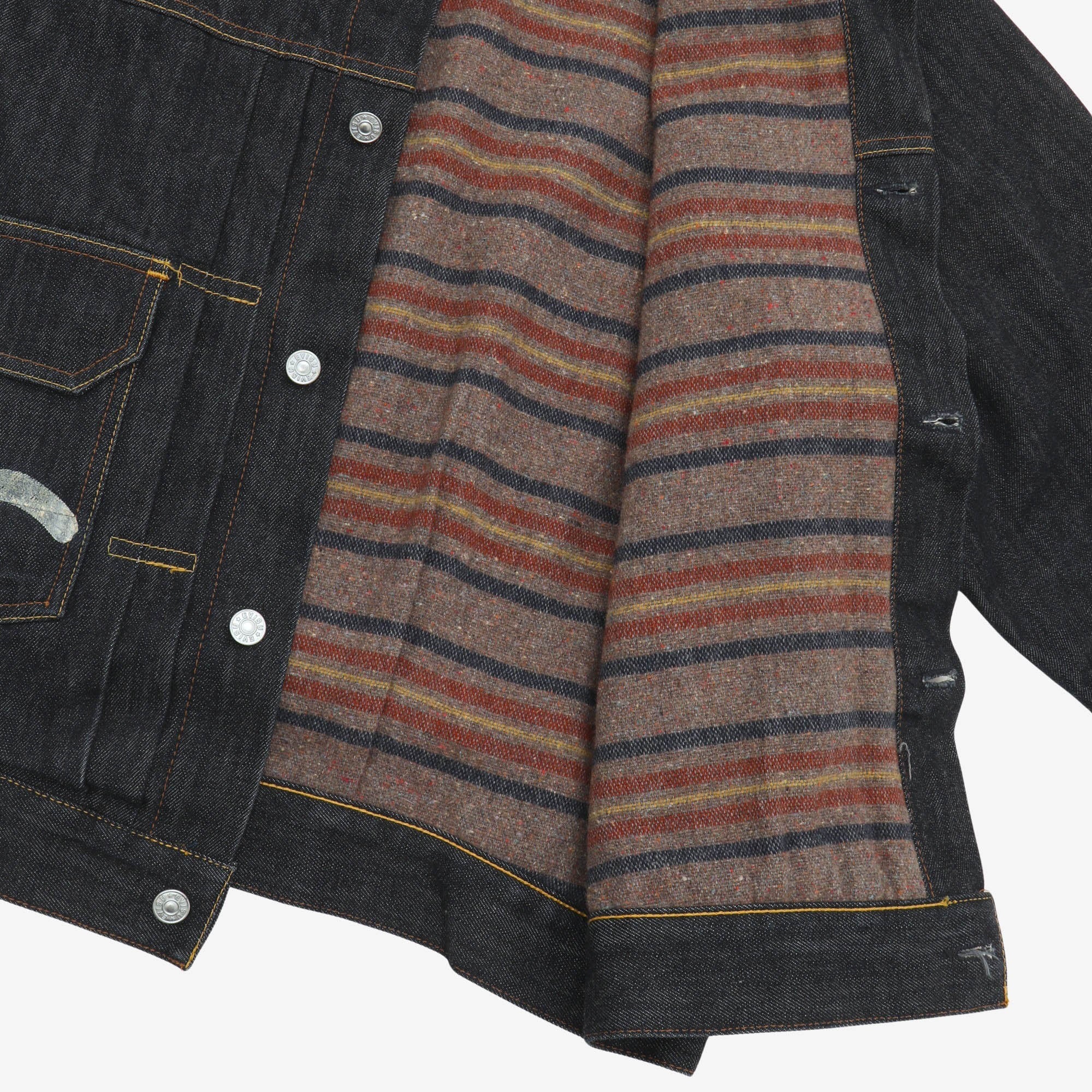 Type 2 Blanket Lined Denim Jacket