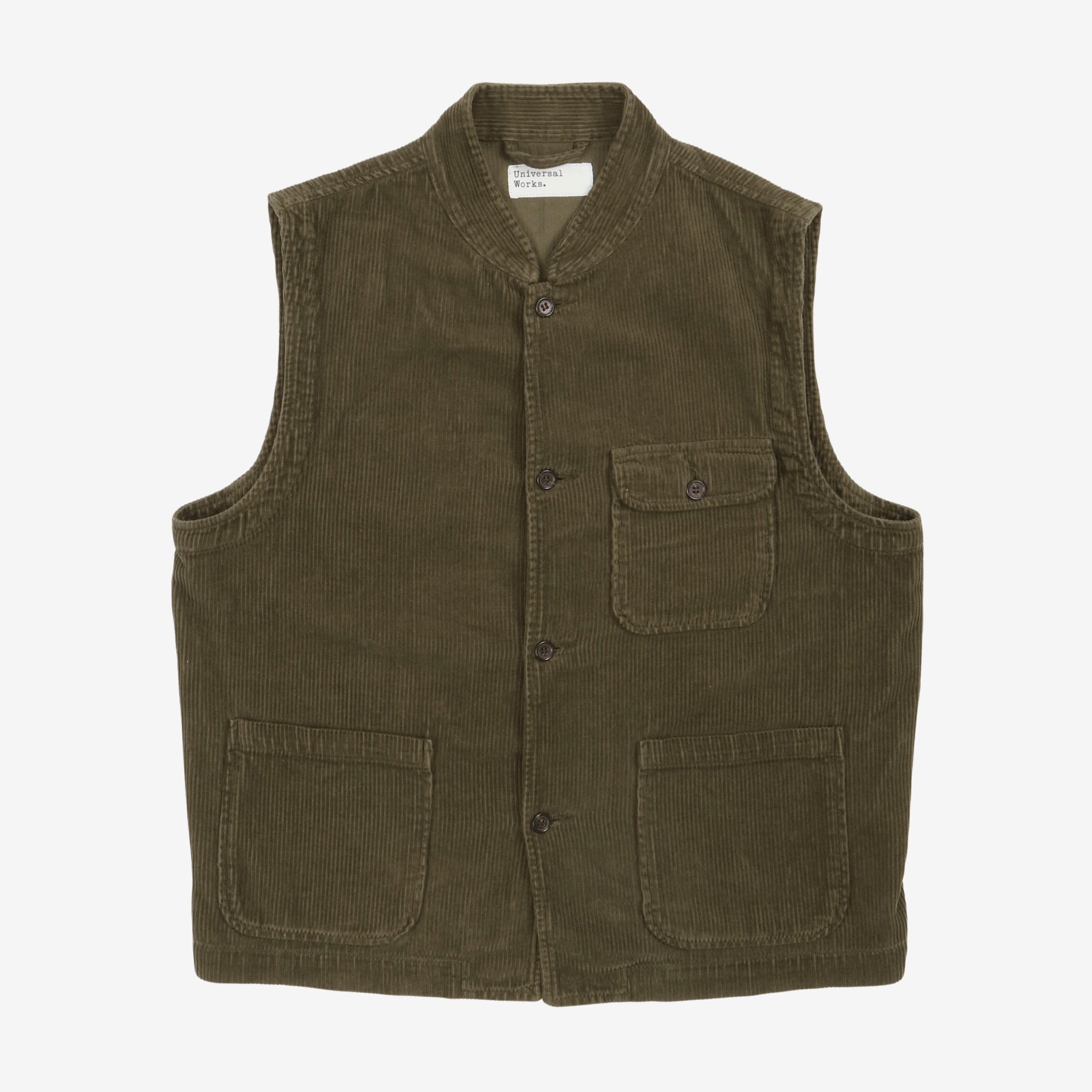 Corduroy Nehru Waistcoat