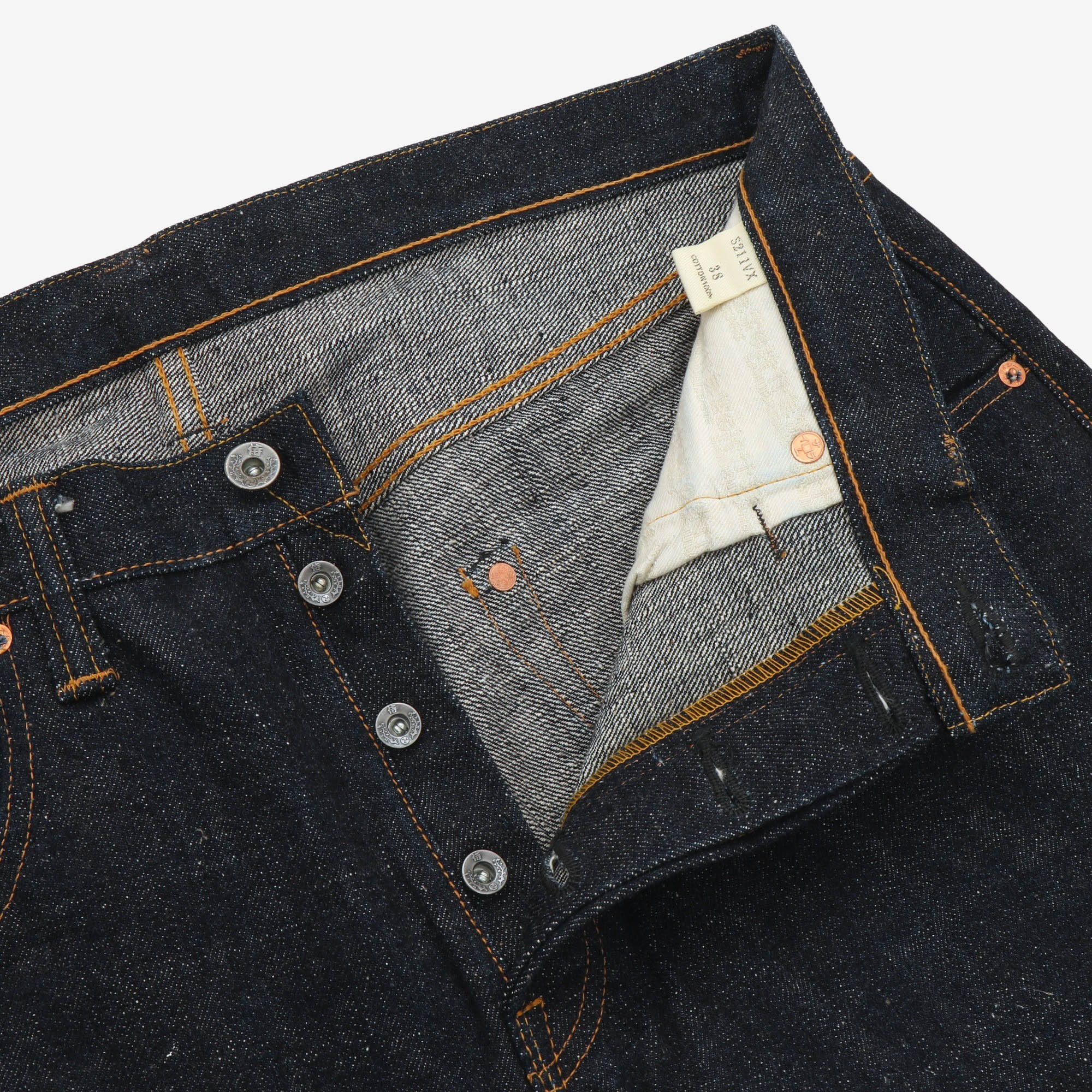 S211VX 17oz Benkei Selvedge Denim (37W x 28.5L)