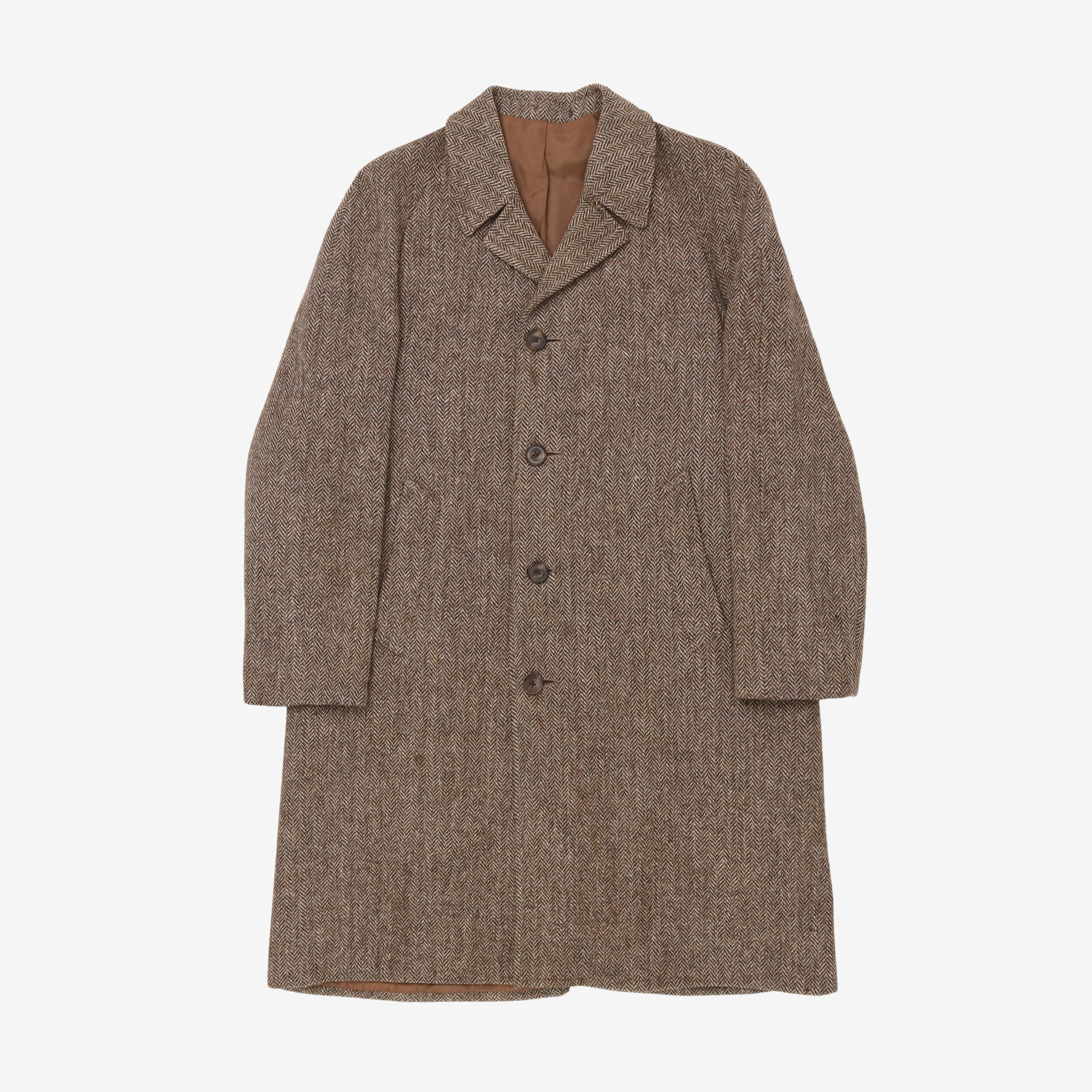 Harris Tweed Raglan Coat