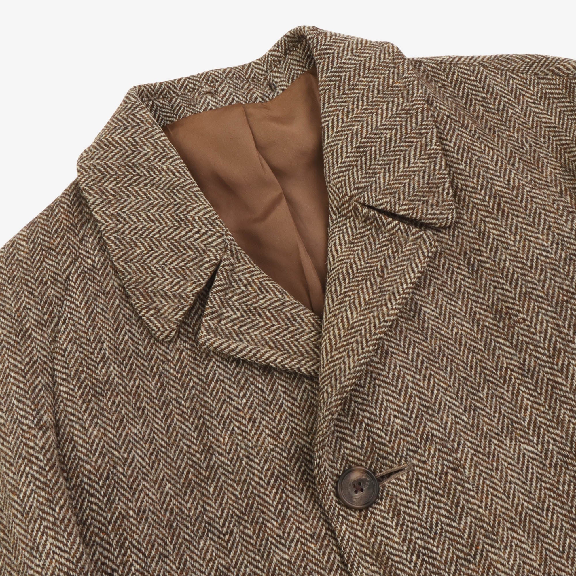 Harris Tweed Raglan Coat