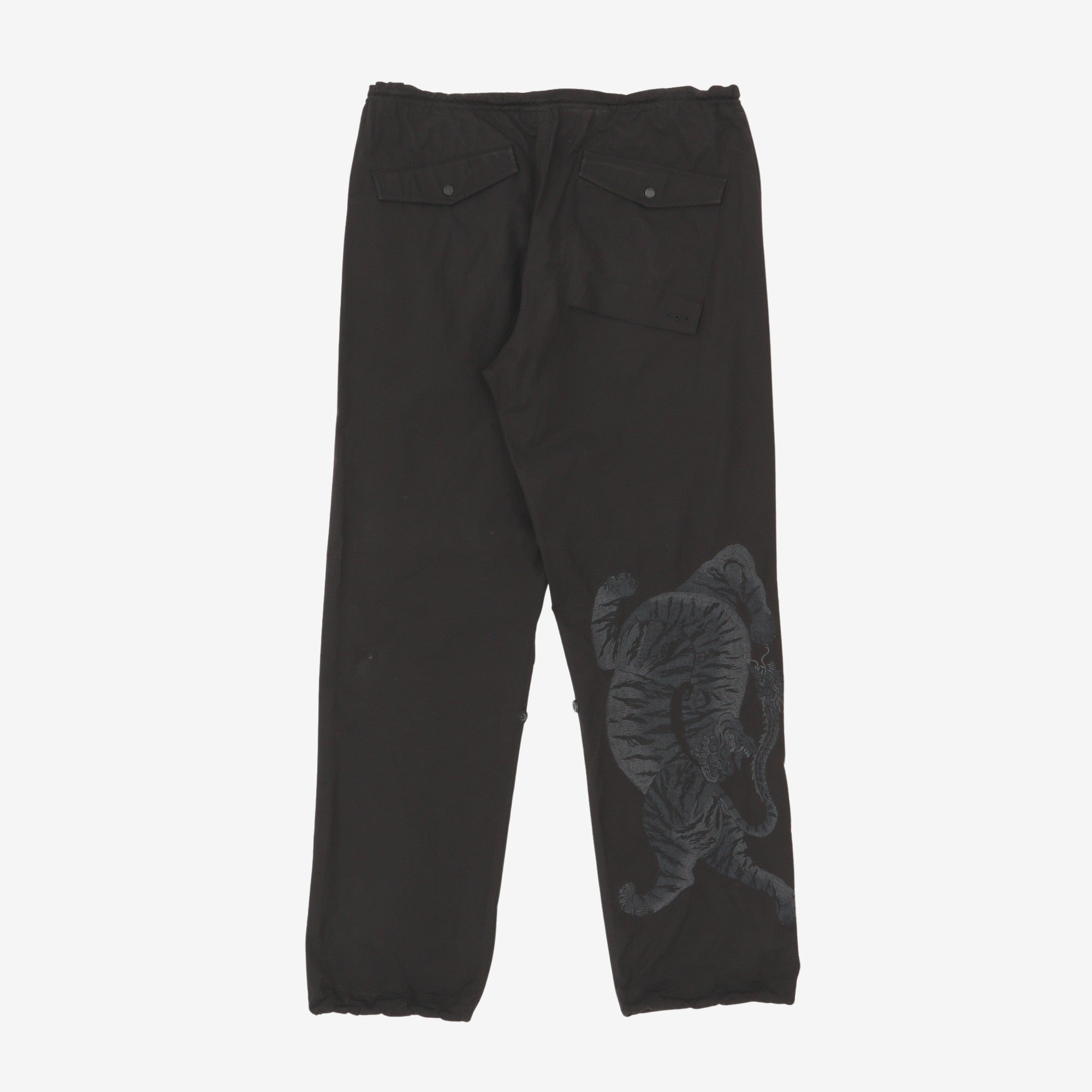 Tiger Embroidered Slim Fit Snopants