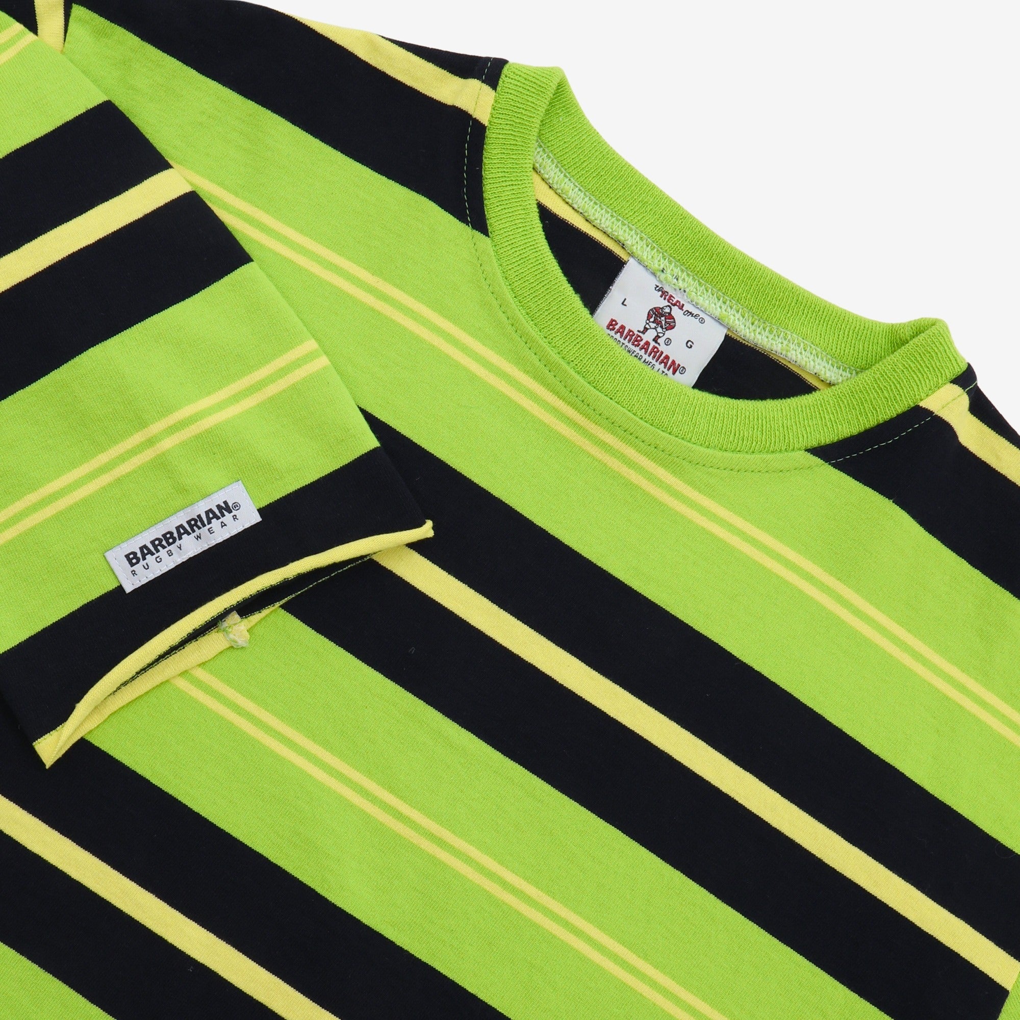 Striped 3/4 Sleeve Tee