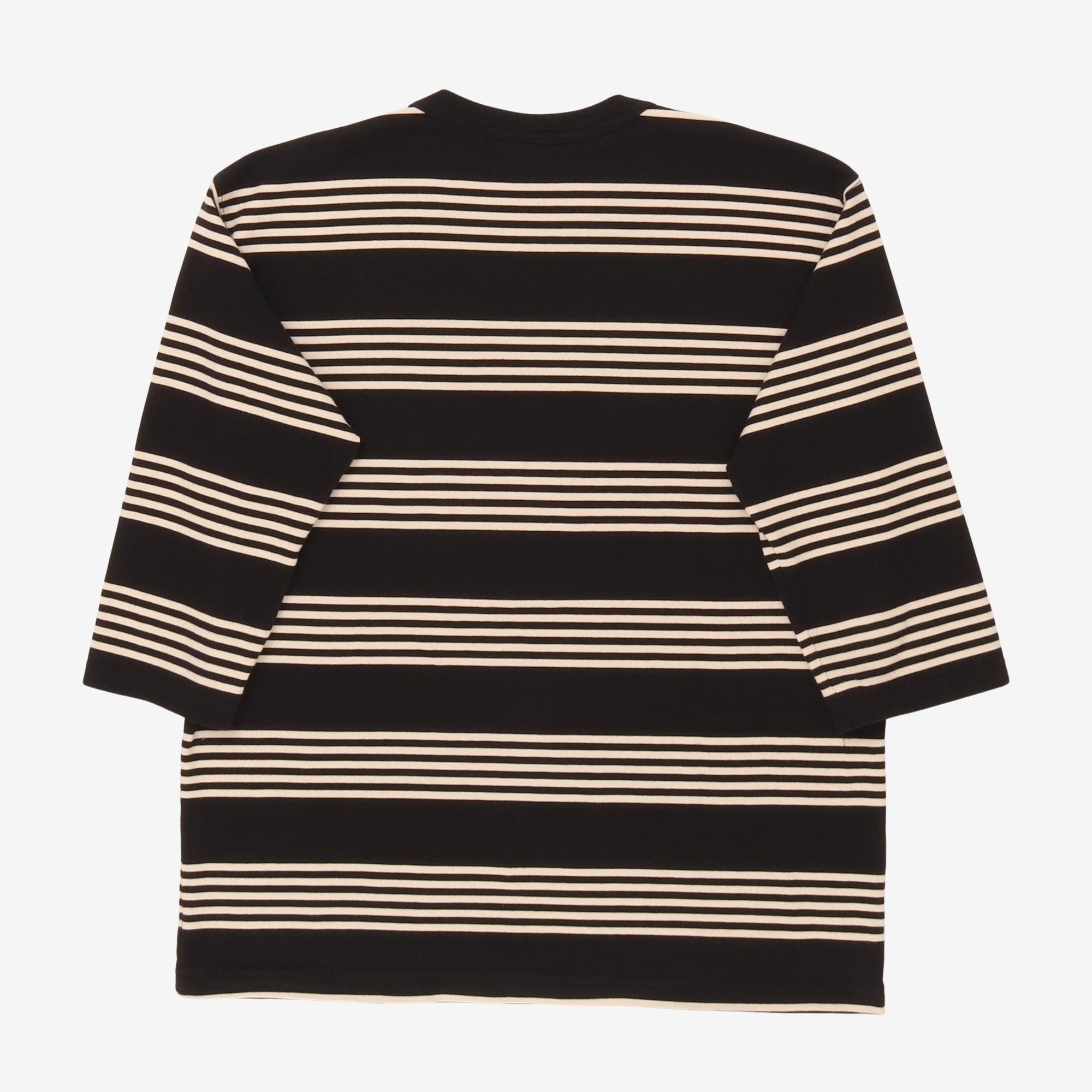 Multi Bordered 3/4 Sleeve Tee