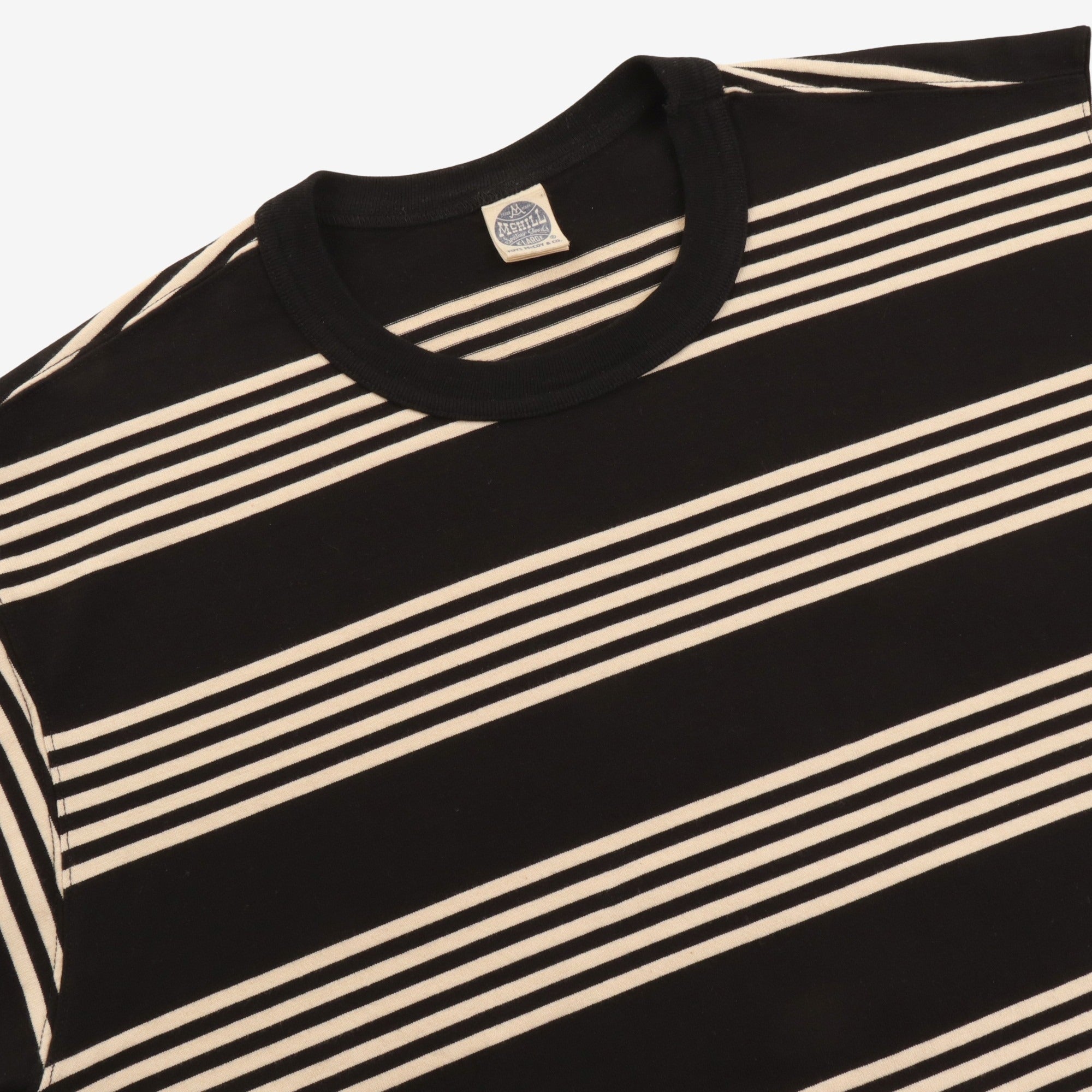 Multi Bordered 3/4 Sleeve Tee