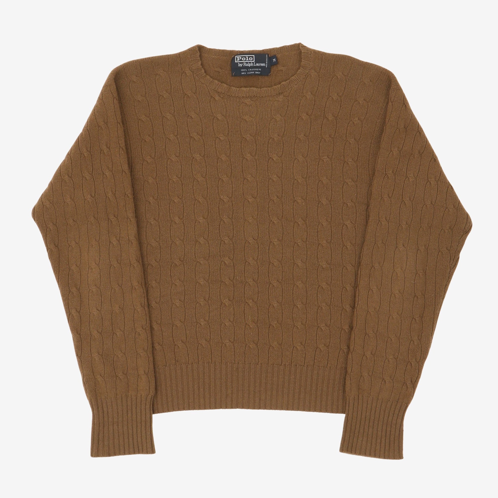 Cable Knit Cashmere Sweater