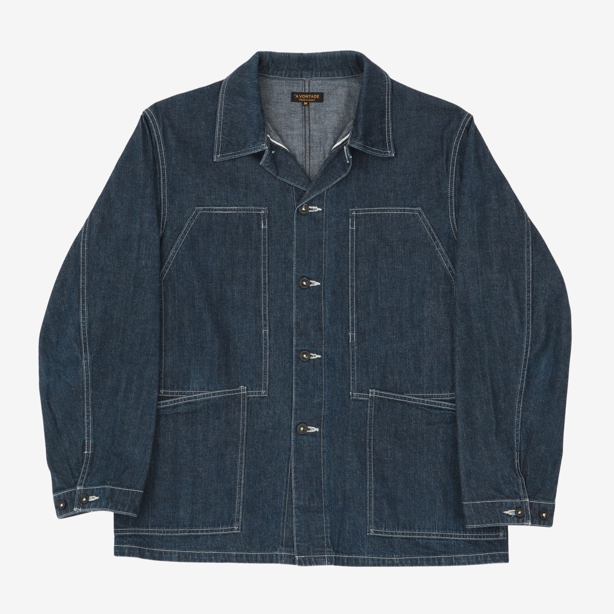 Denim Utility Work Overshirt