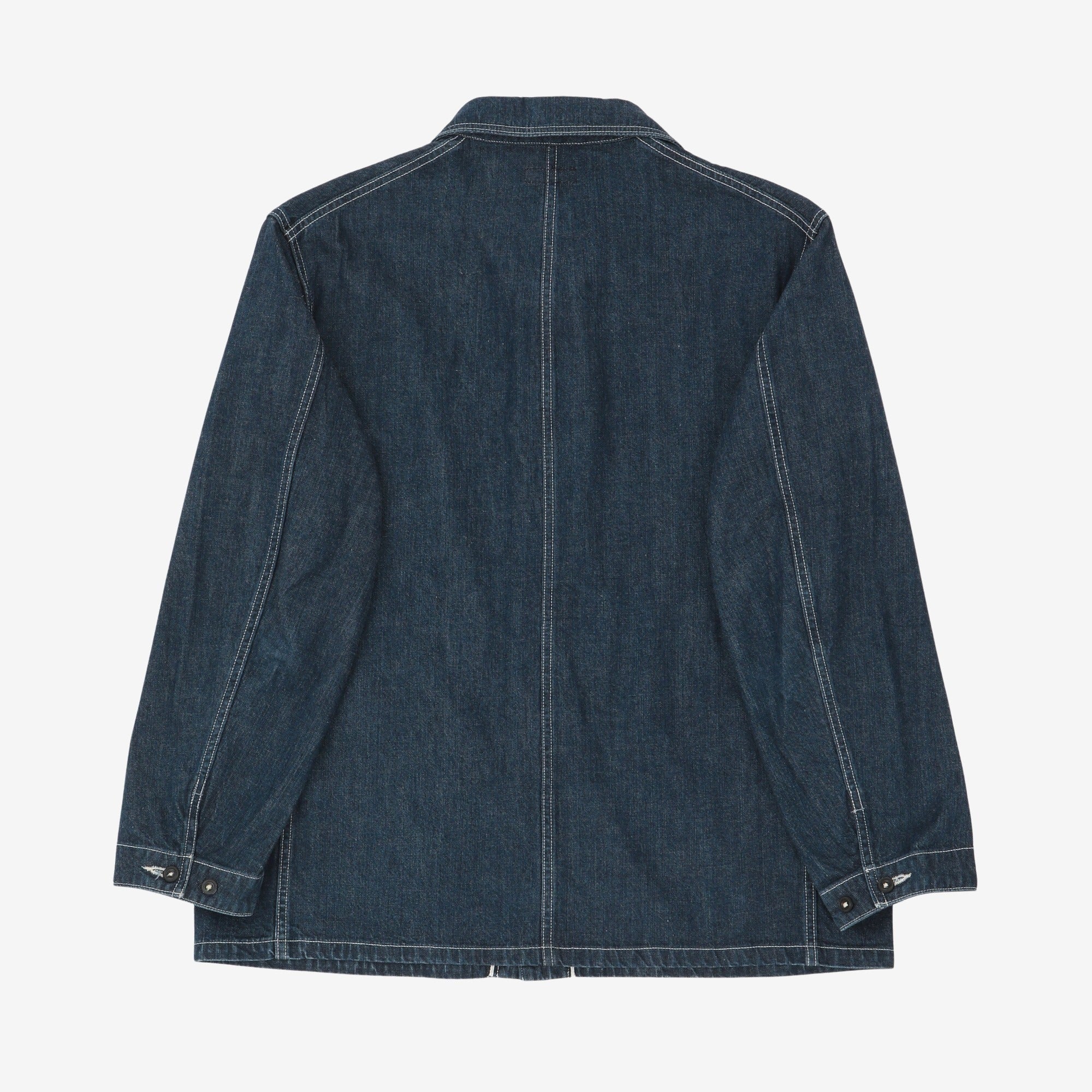 Denim Utility Work Overshirt