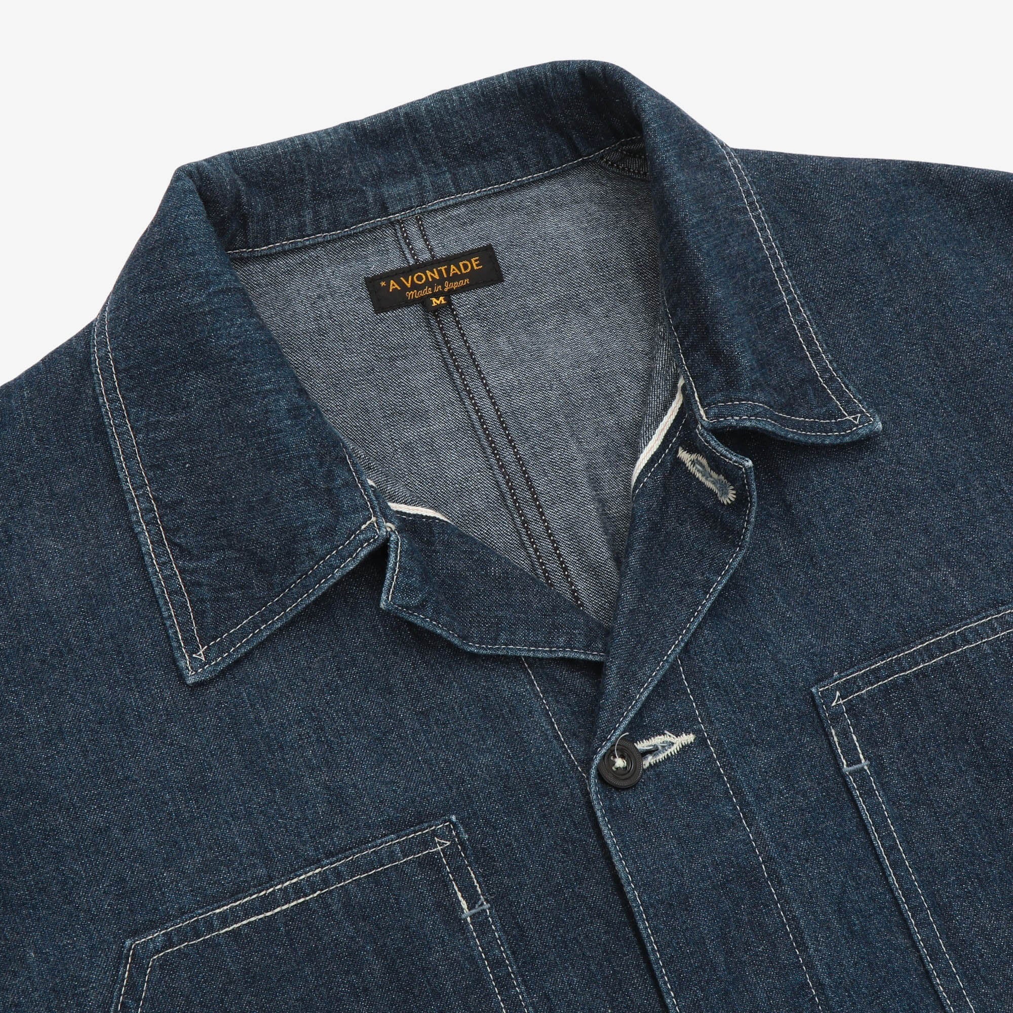 Denim Utility Work Overshirt