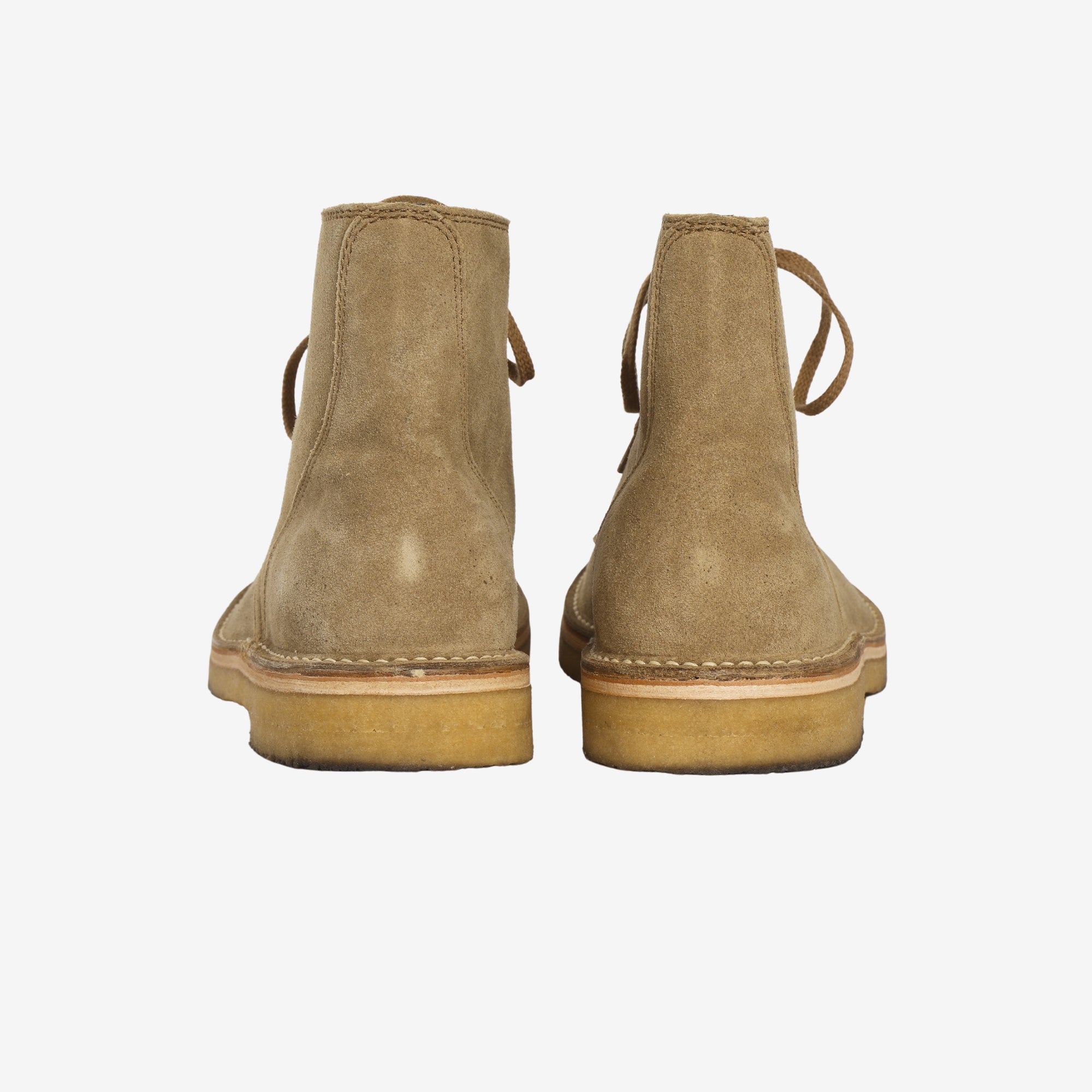 Suede Moc Toe Boots