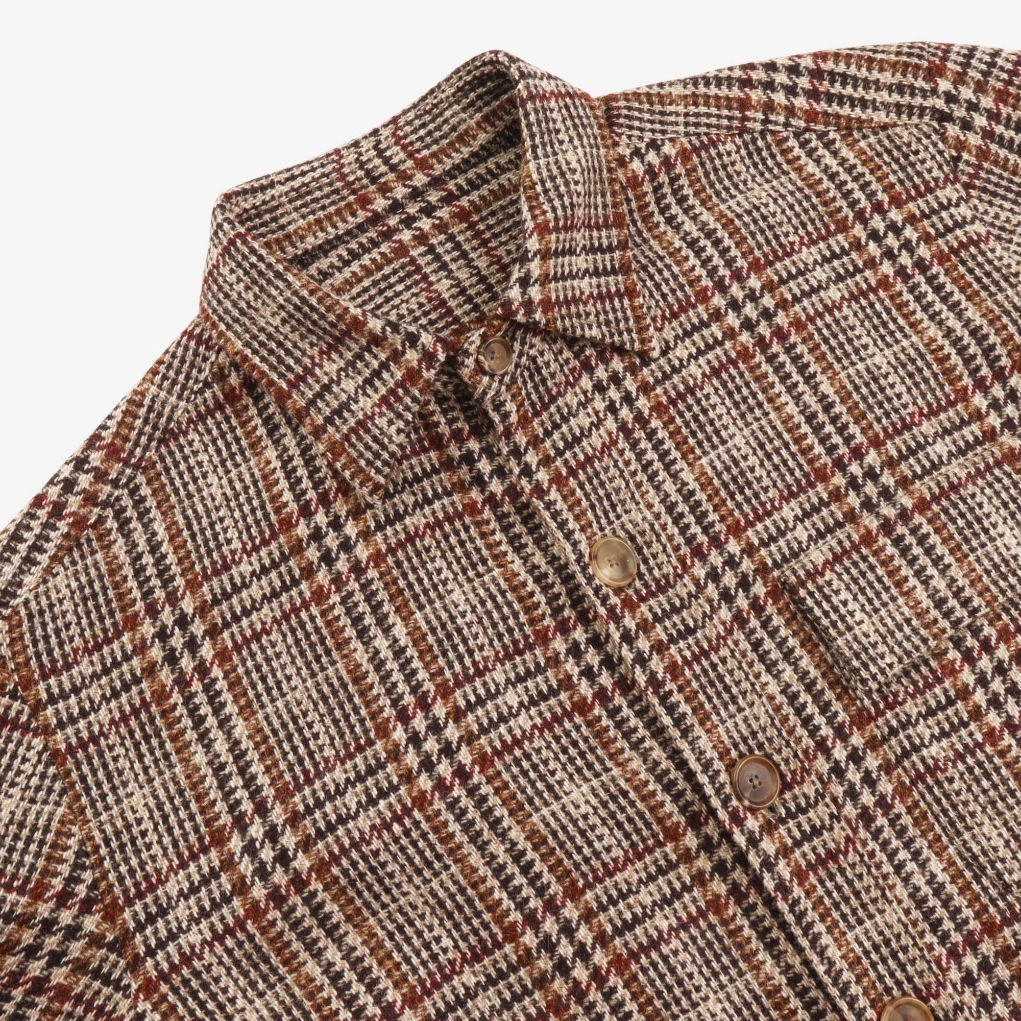 Tweed Shirt Pocket Sports Jacket