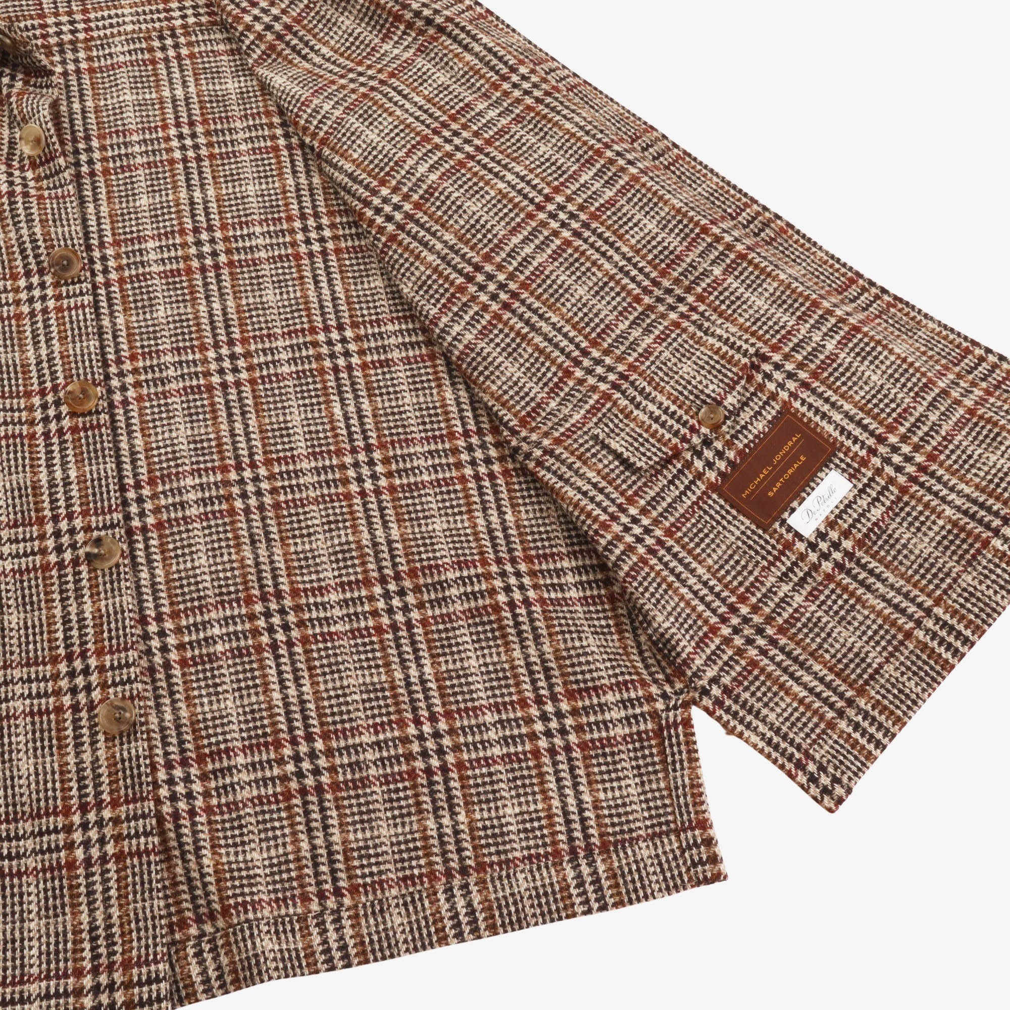 Tweed Shirt Pocket Sports Jacket