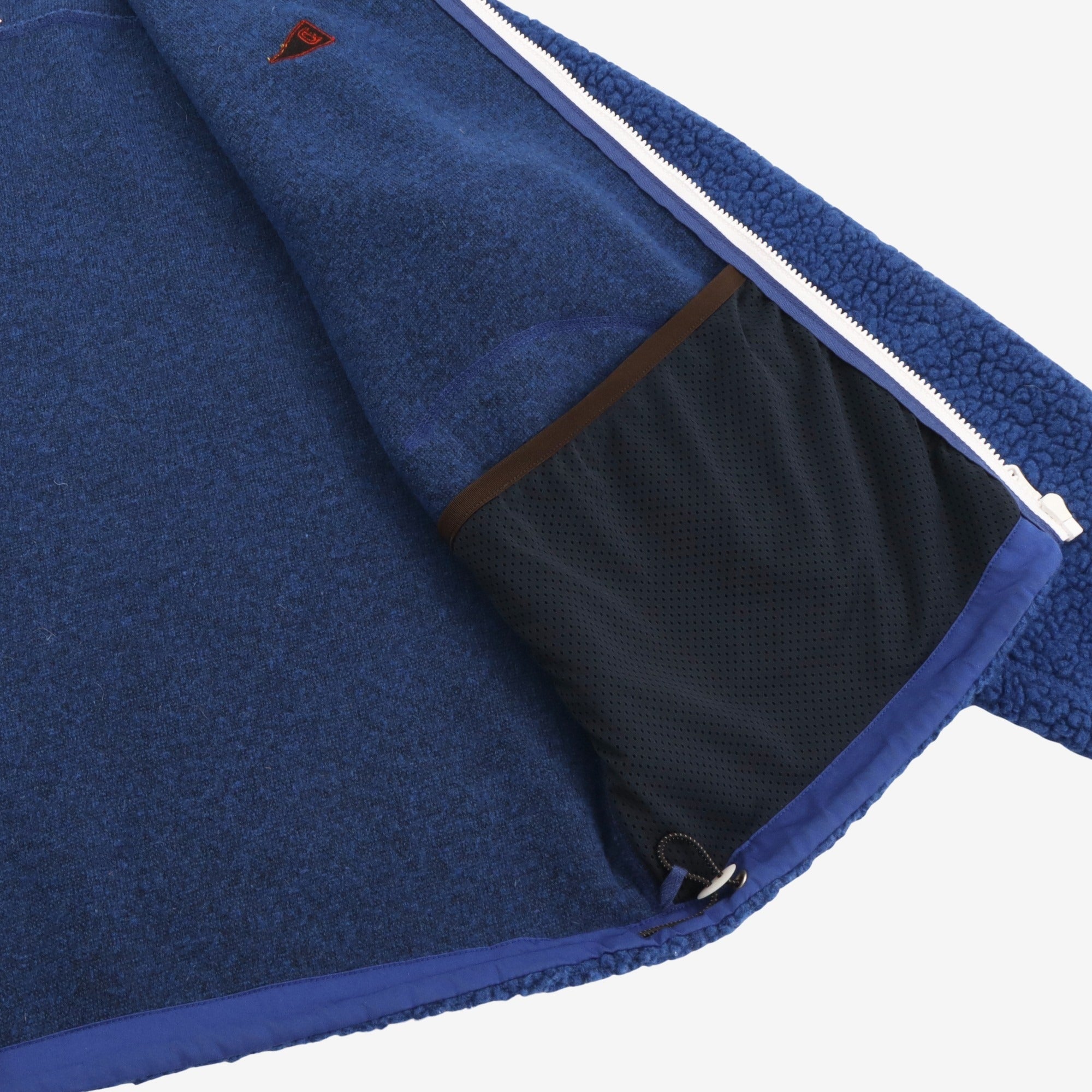 Boucle Wool Zip Fleece Jacket