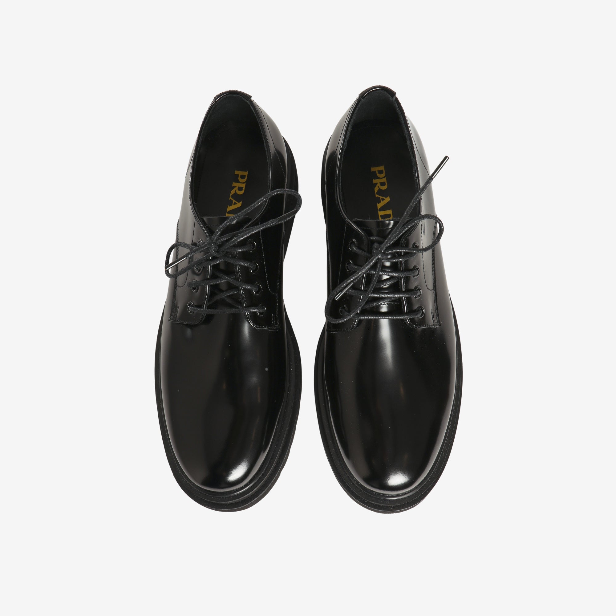 Leather Platform Derby