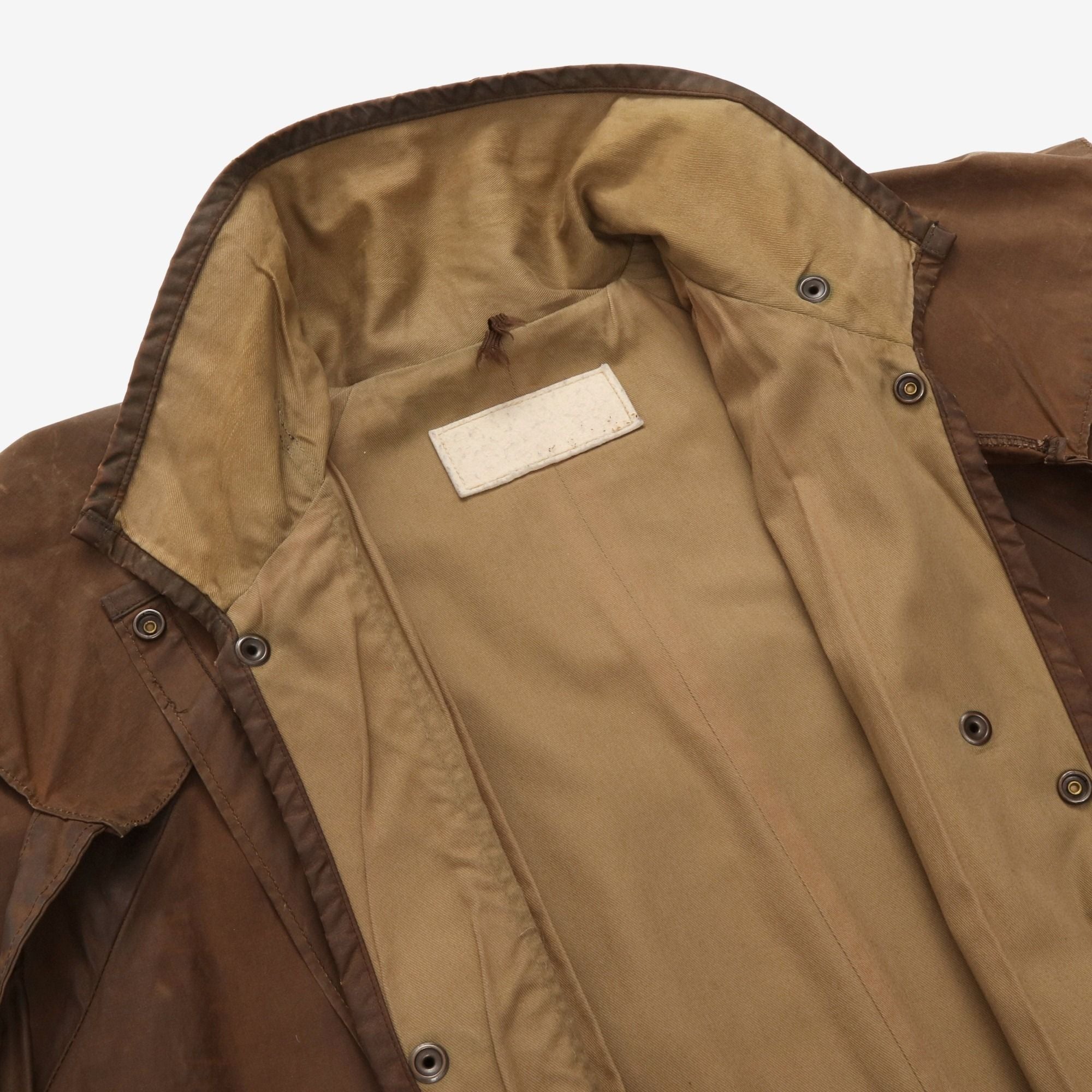 Vintage Long Wax Parka