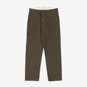 W12 Regular Straight Twill Chinos