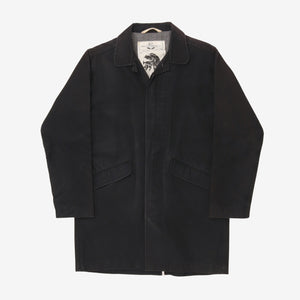 Wax Canvas Trench Coat
