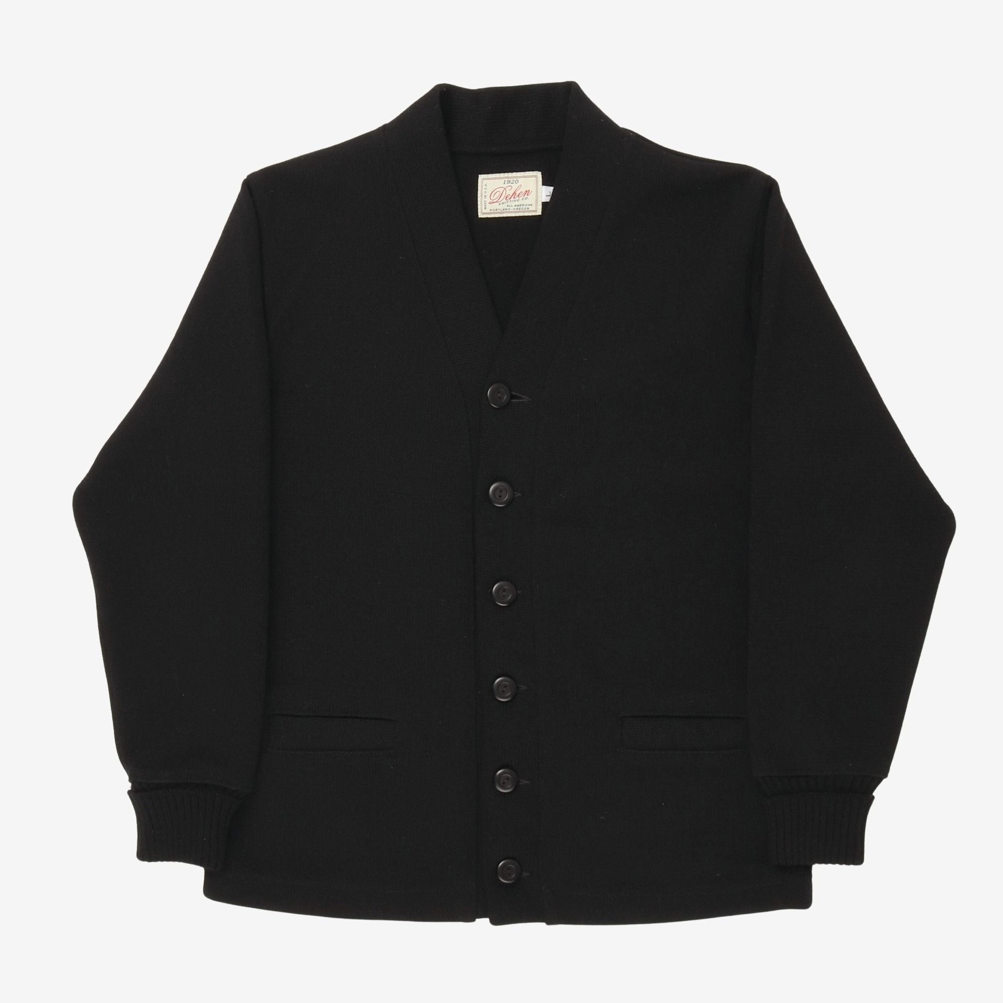 Worsted Wool Classic Cardigan