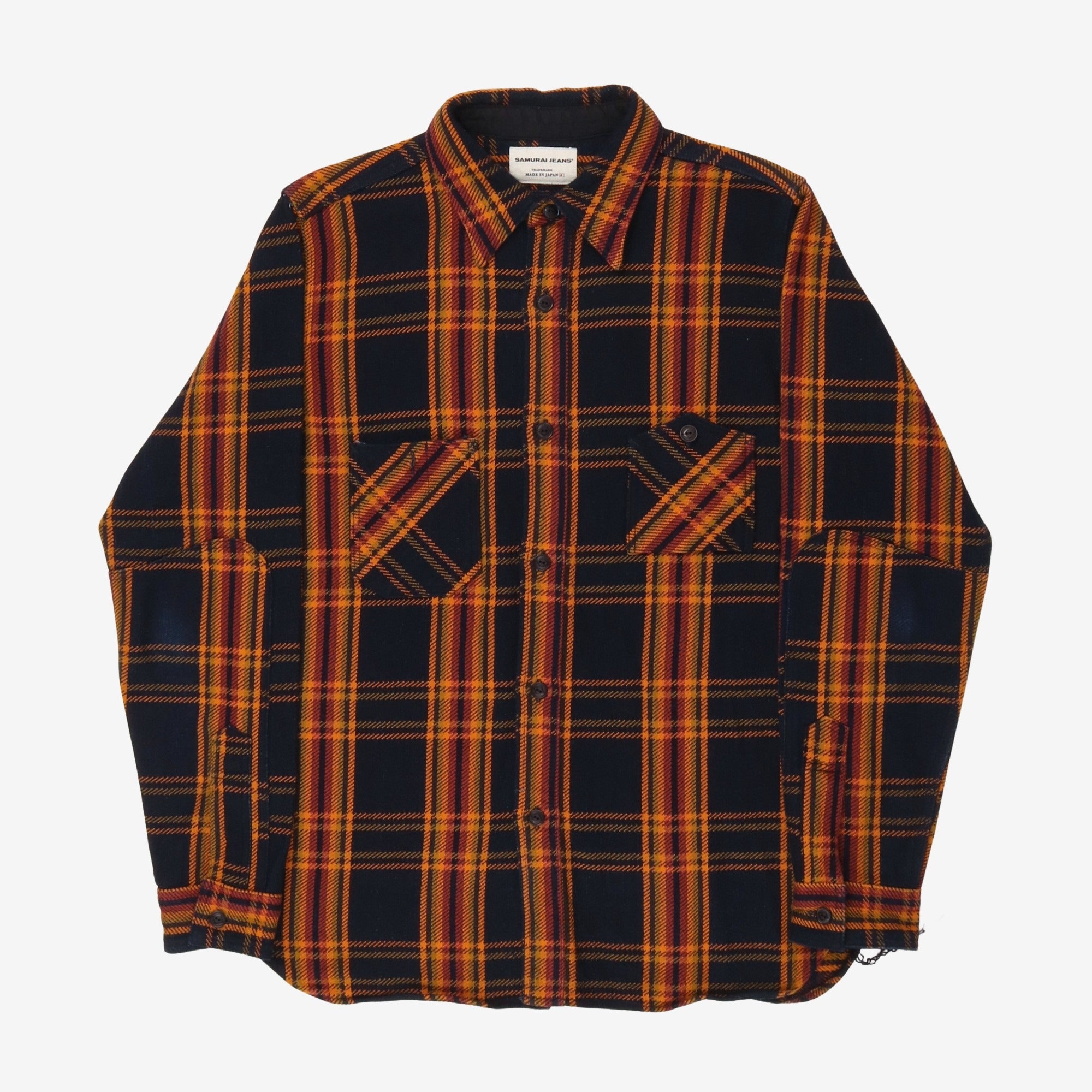 Heavy Flannel Work Shirt