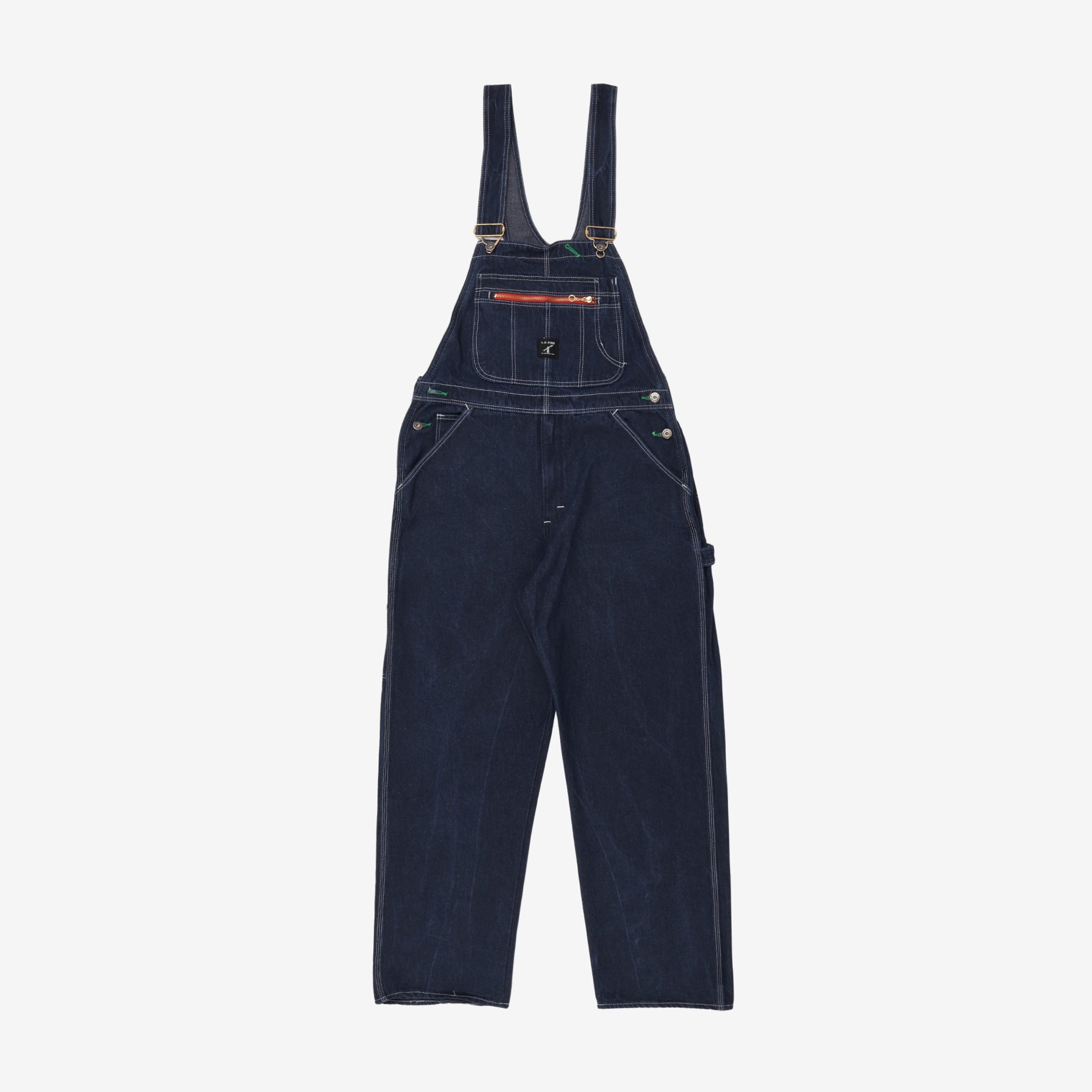 Denim High Back Overalls