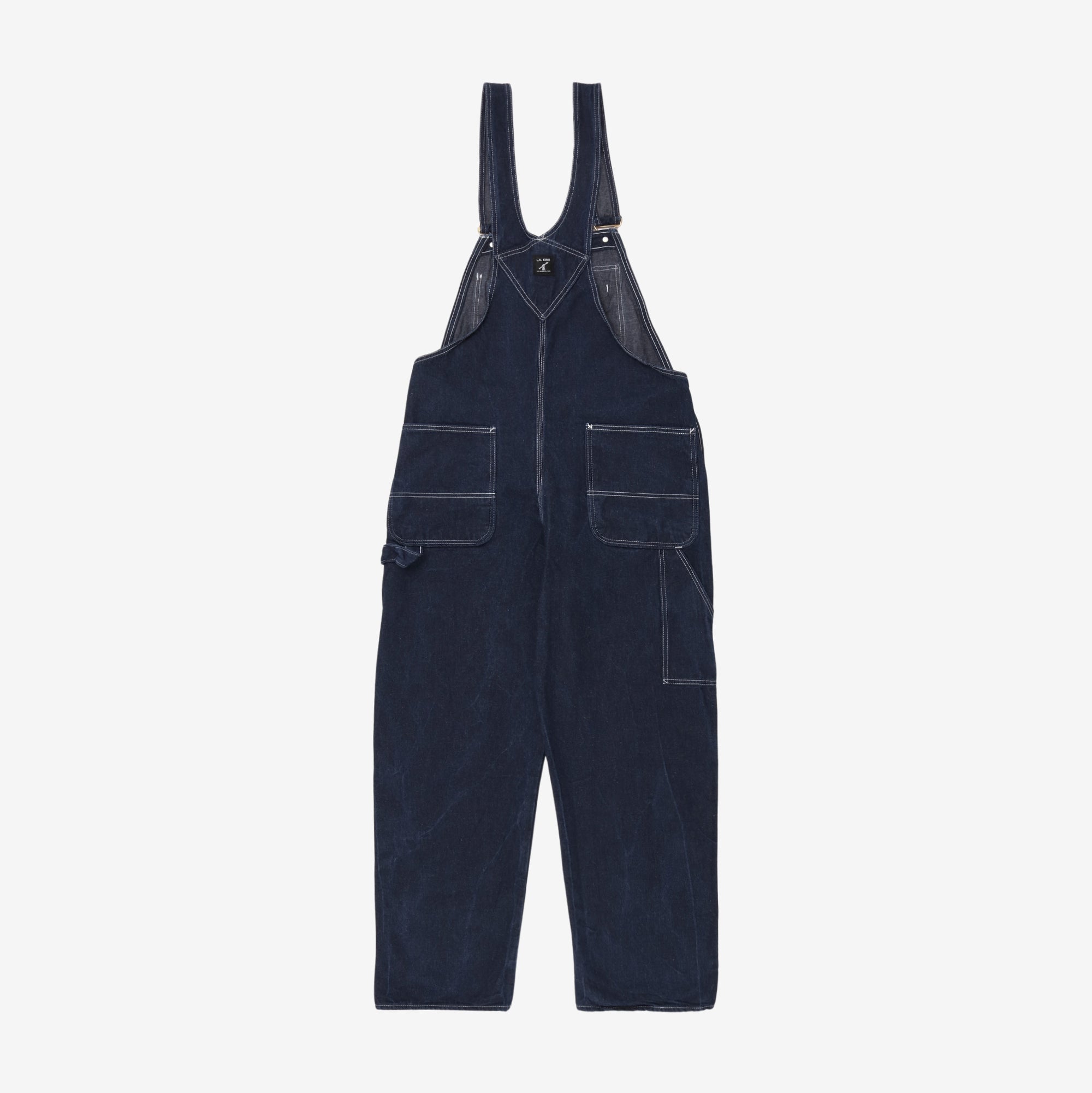Denim High Back Overalls