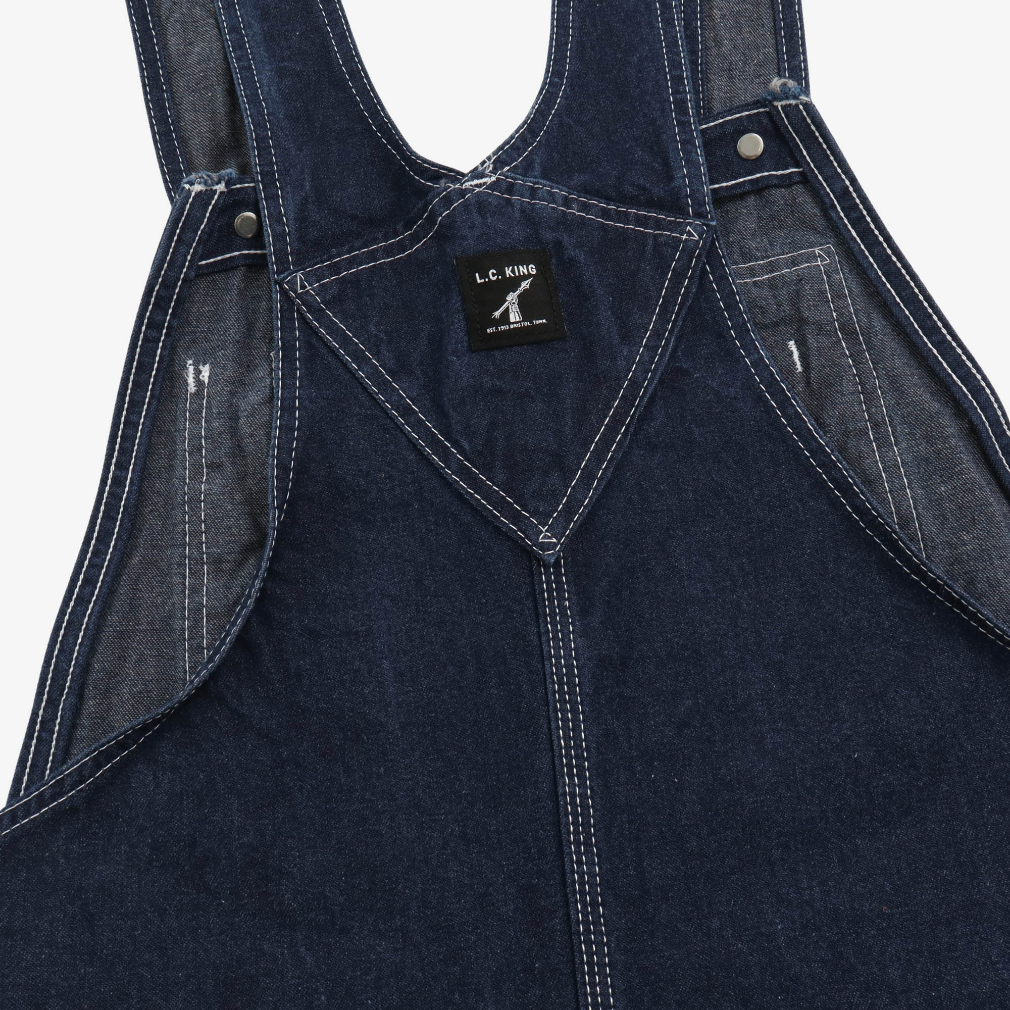 Denim High Back Overalls