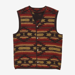 Western Blanket Vest