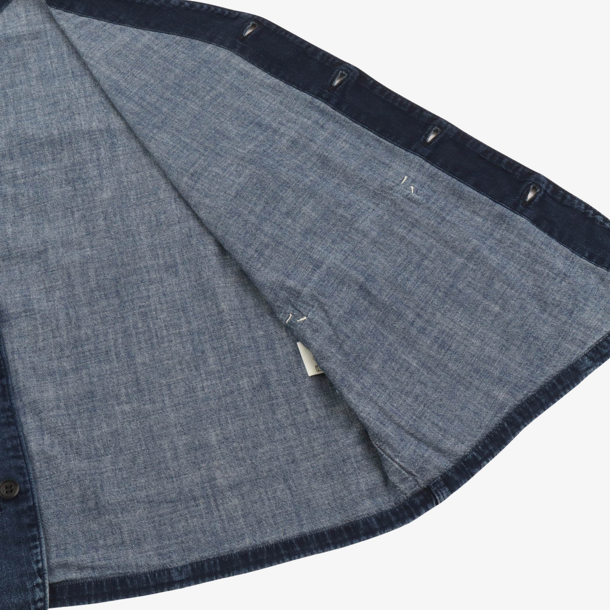 Sample Patchwork Denim Vest