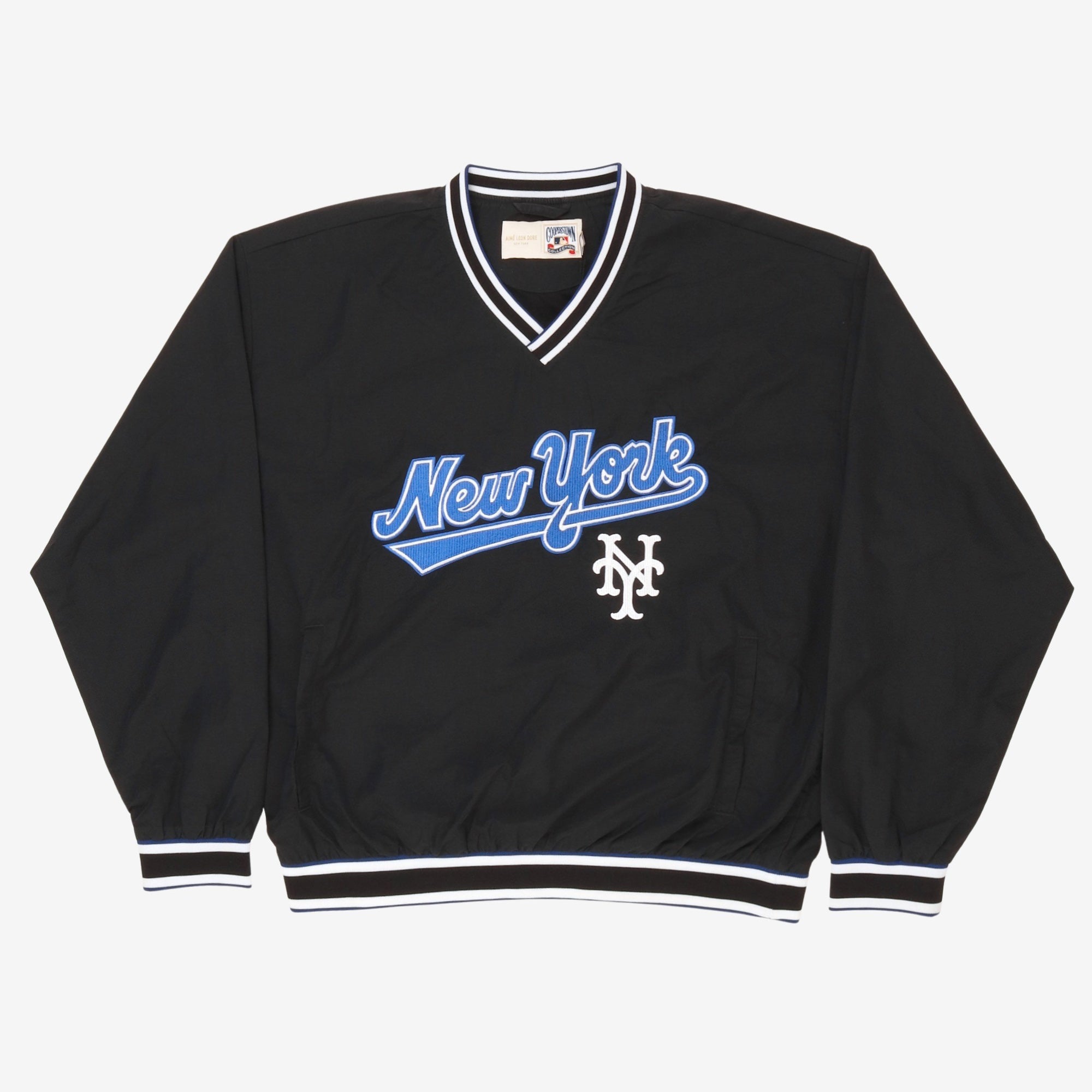 New York Mets V Neck Pullover