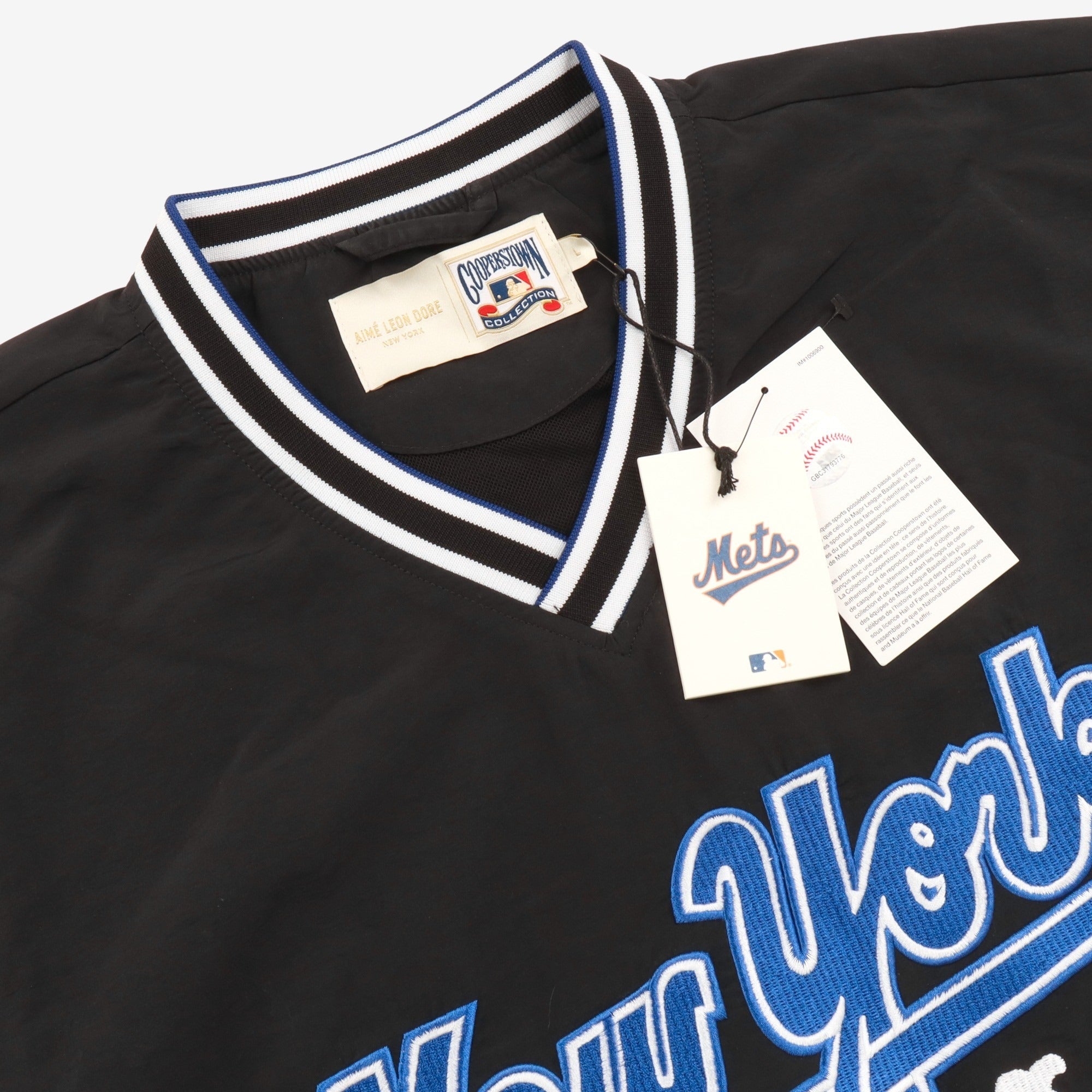 New York Mets V Neck Pullover