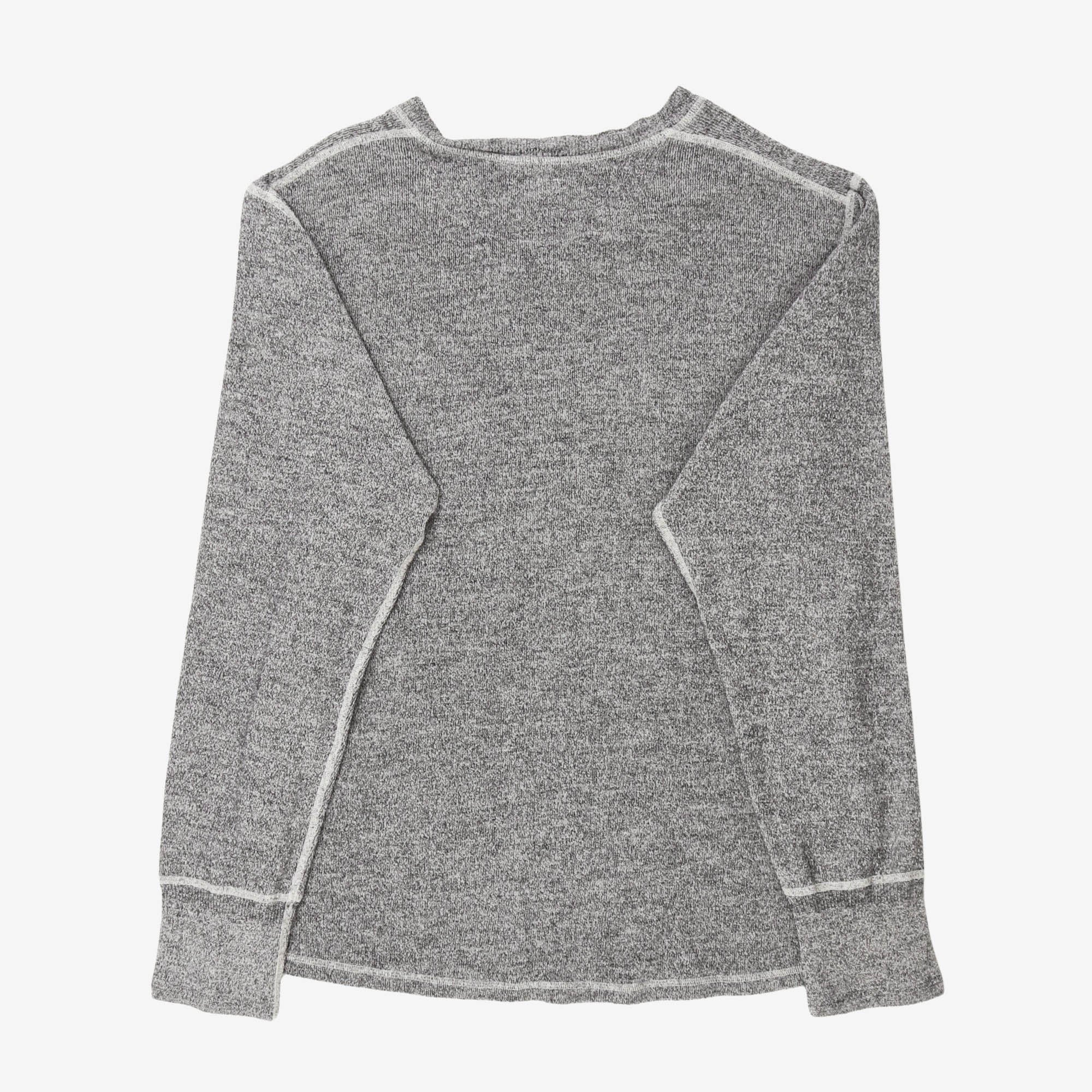 Wool blend Henley Thermal