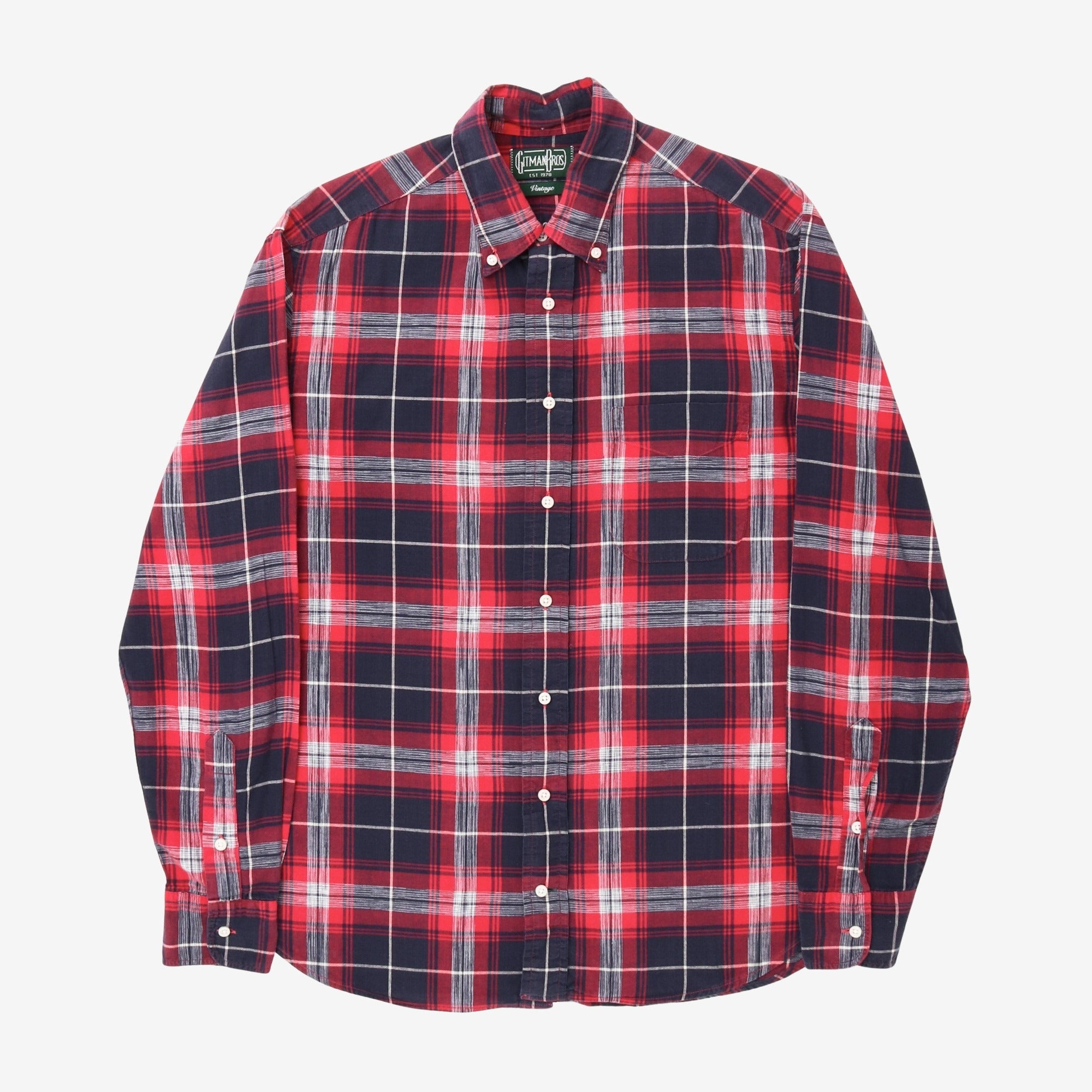 BD Madras Check Shirt