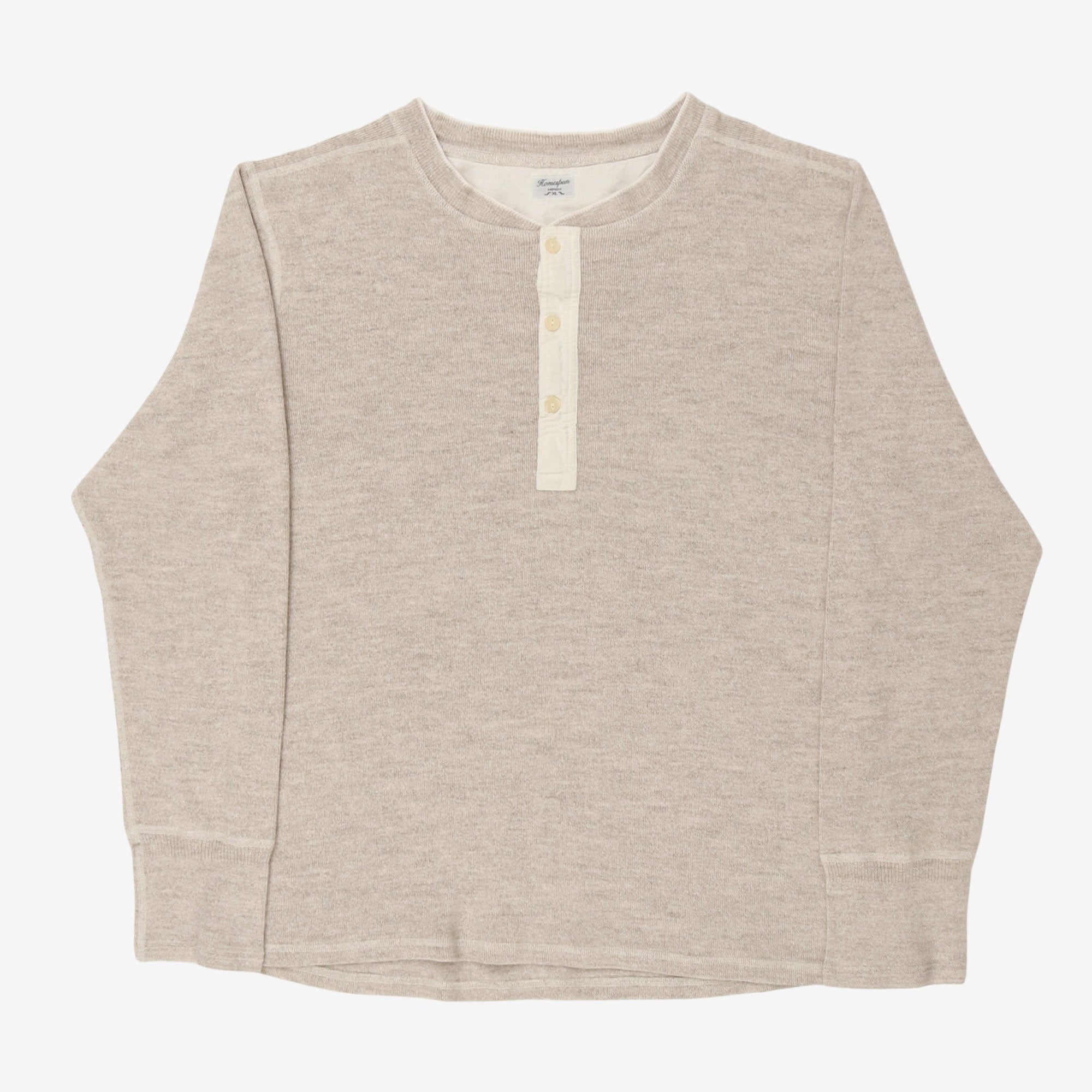 Wool Blend Henley Thermal