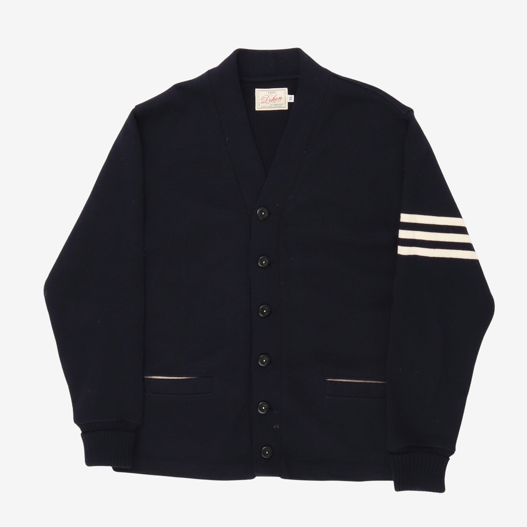 Slouchy Varsity Cardigan