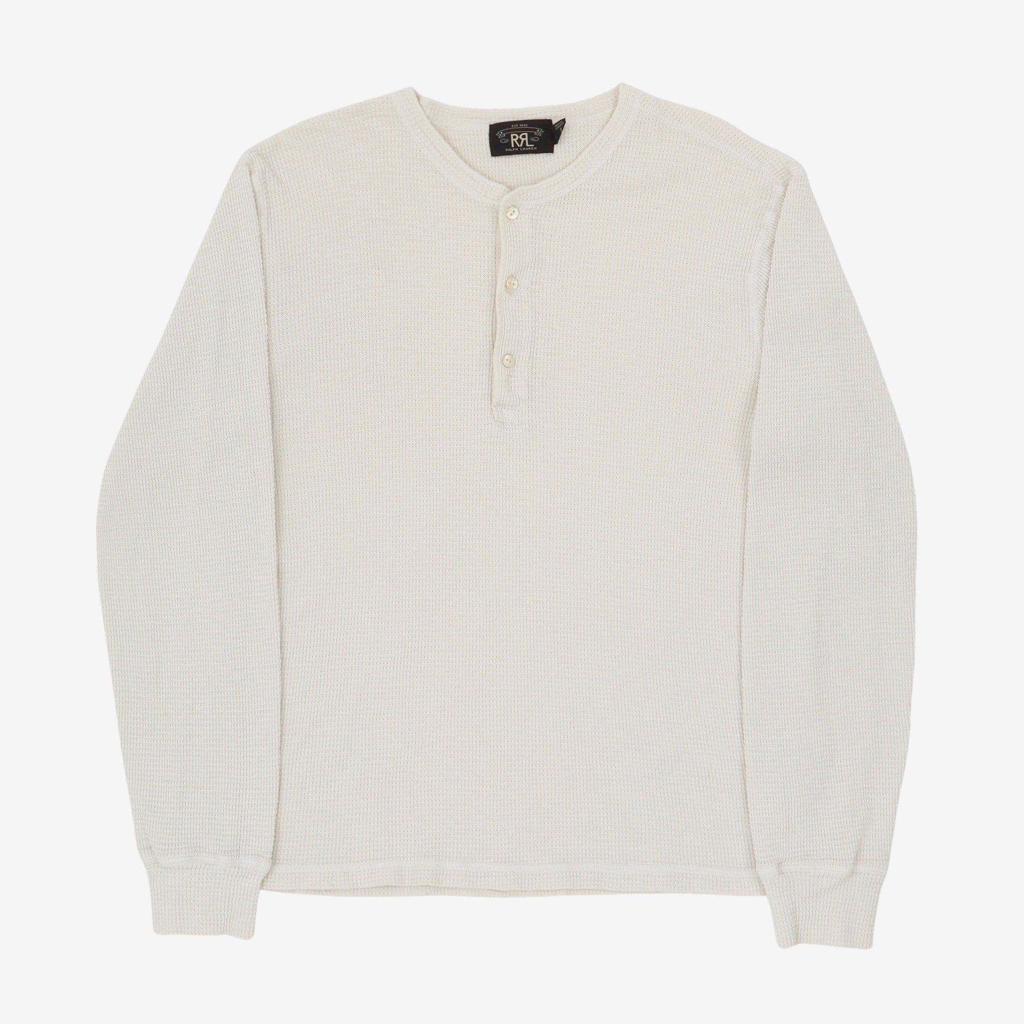Waffle Knit Henley