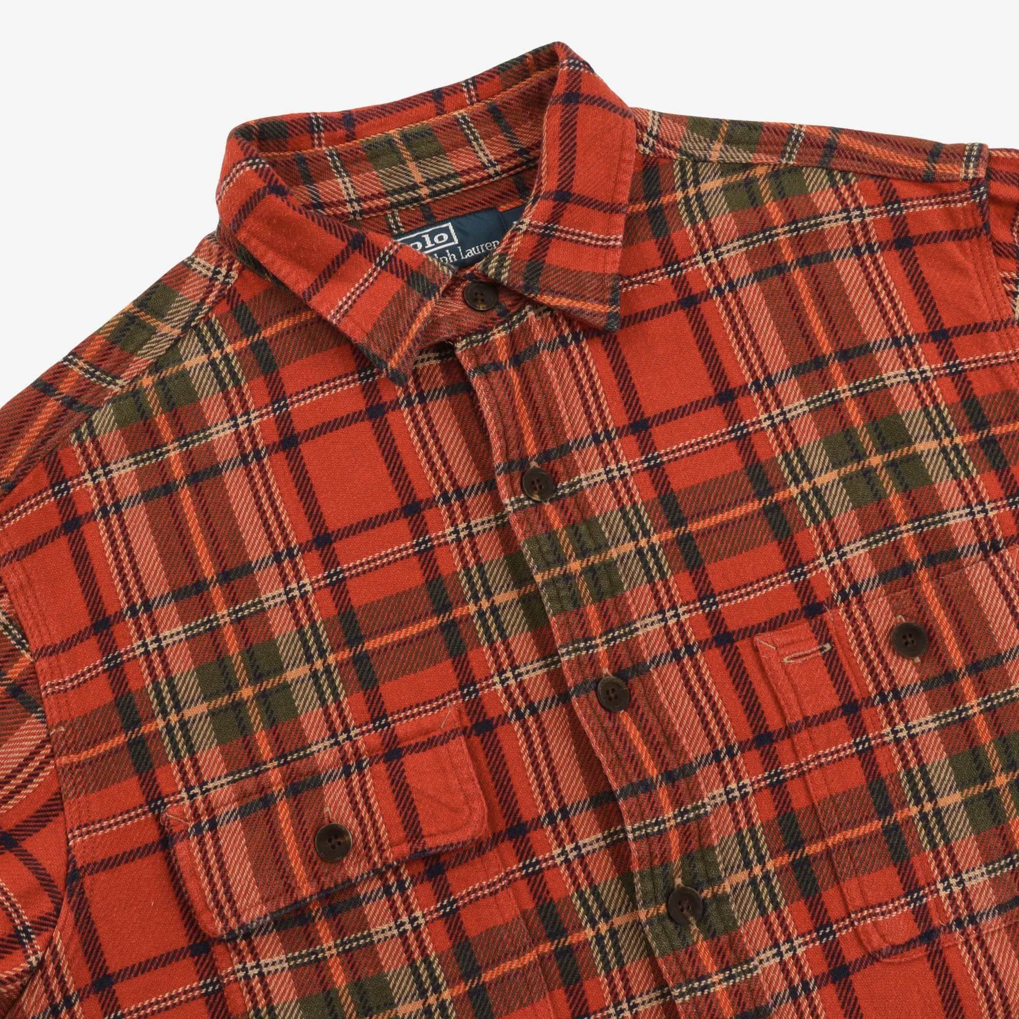Plaid Flannel Check Shirt