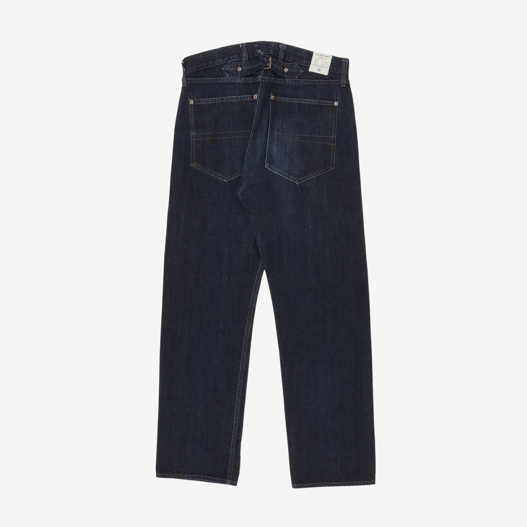 Straight Cut Selvedge Denim