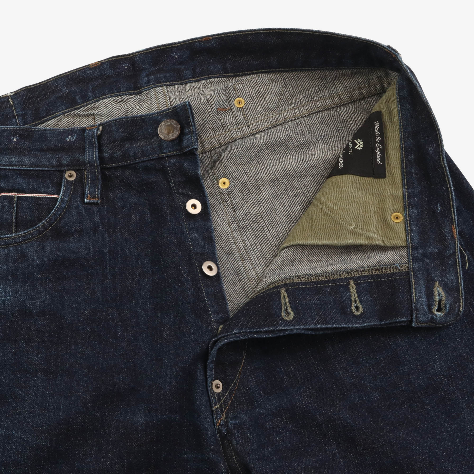Straight Cut Selvedge Denim