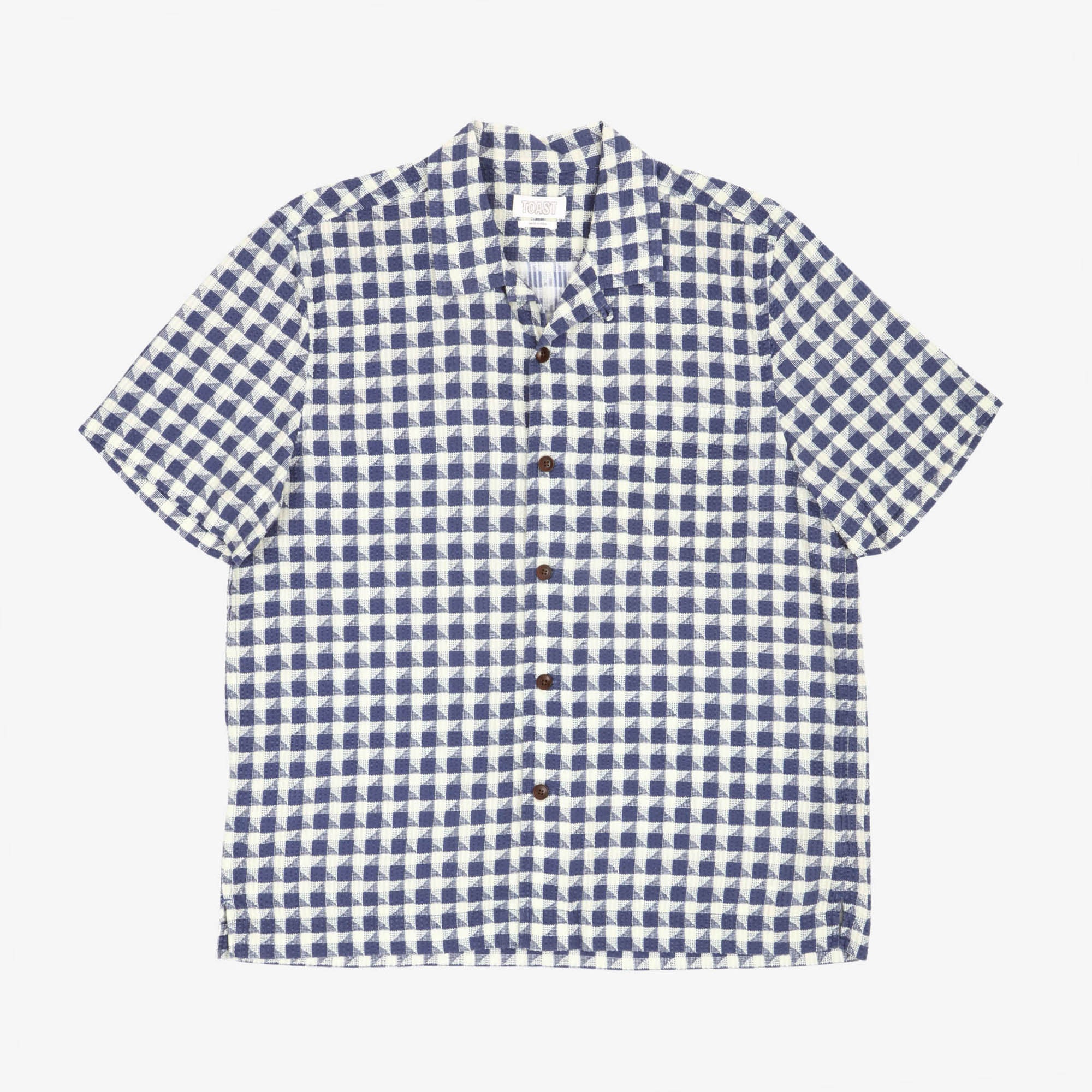 Seersucker Gingham SS Shirt