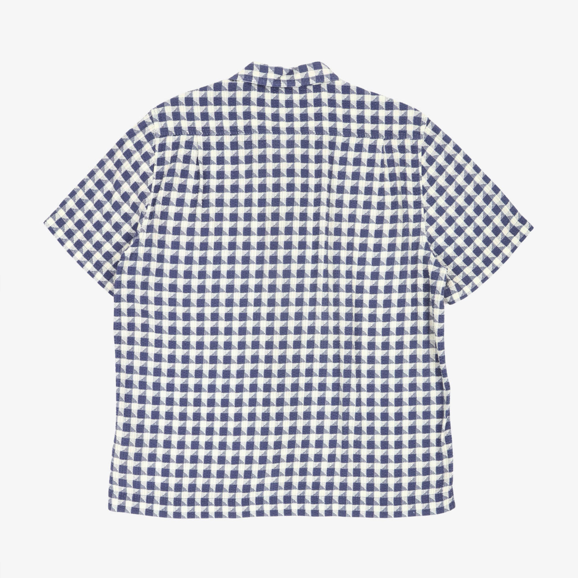 Seersucker Gingham SS Shirt