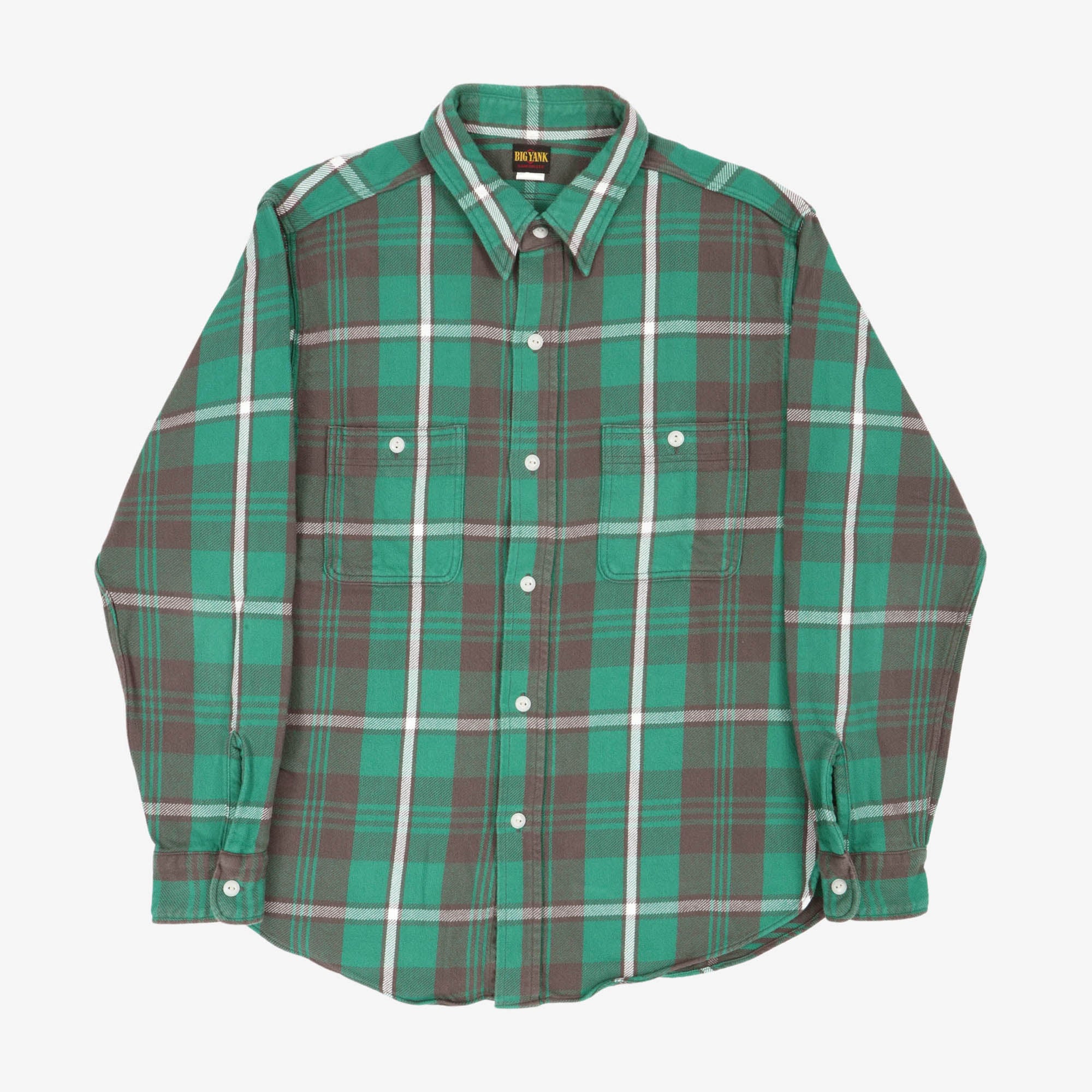Plaid Flannel Work Shirt